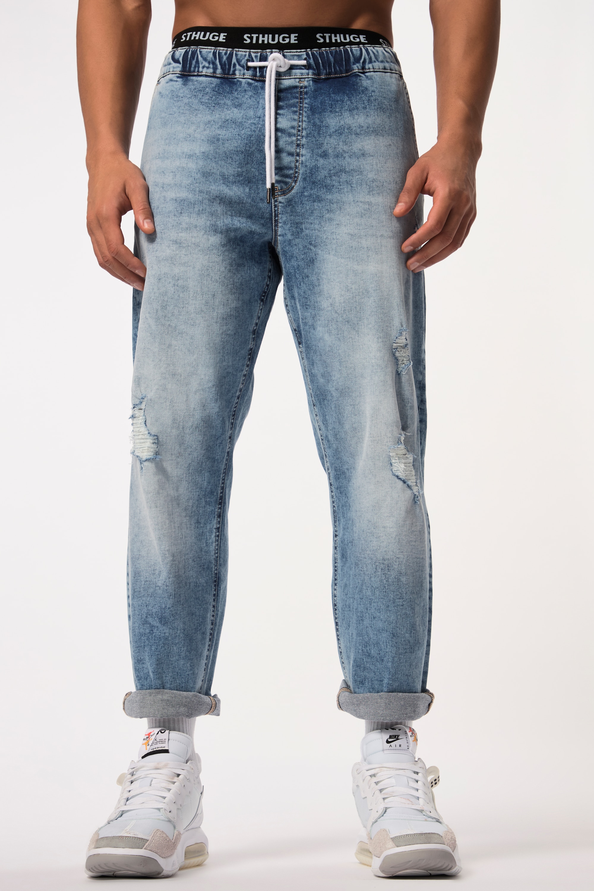 Jean avec technologie FLEXLASTIC®. Denim, STHUGE