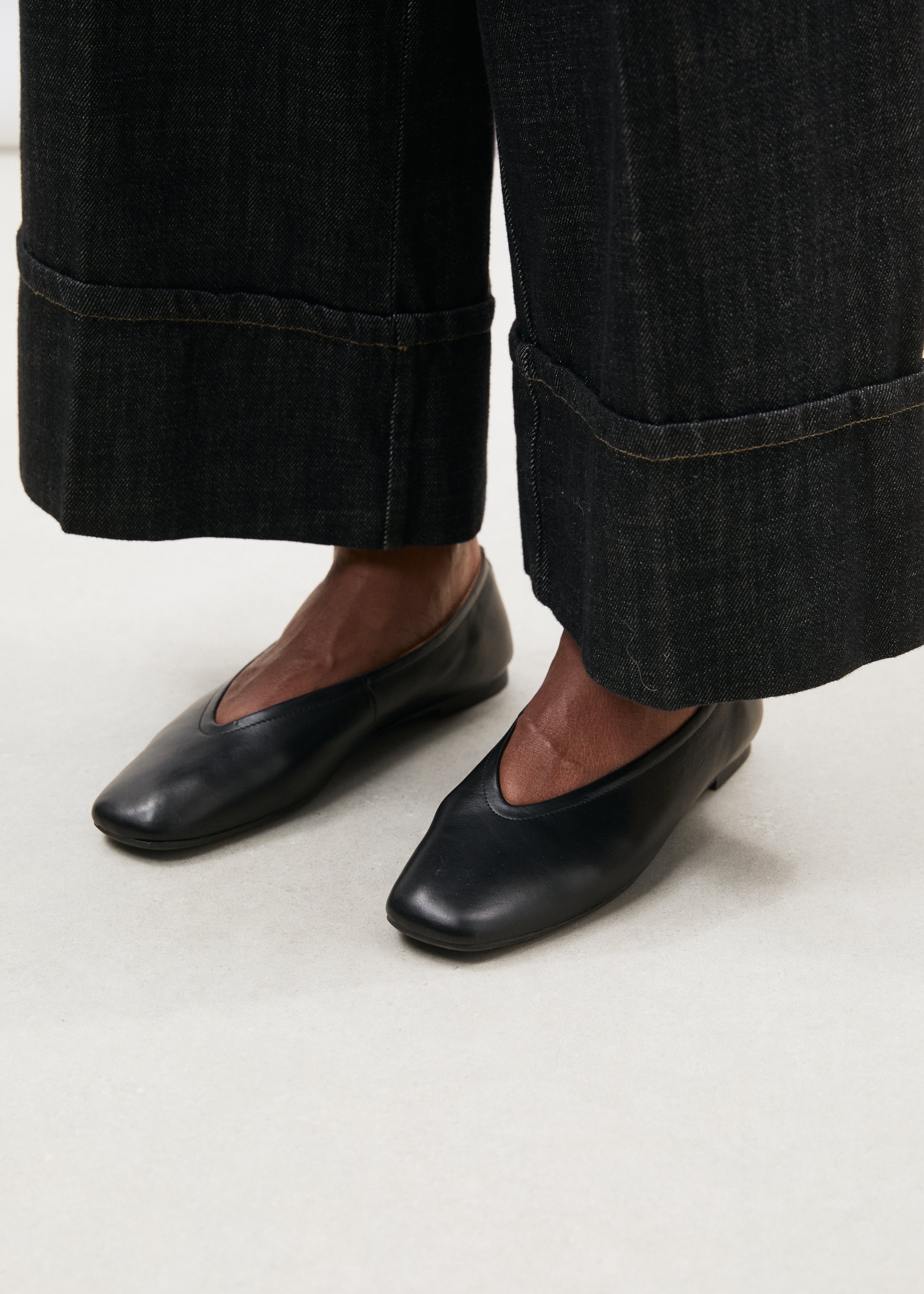 Ballerines en cuir, HUMILITY