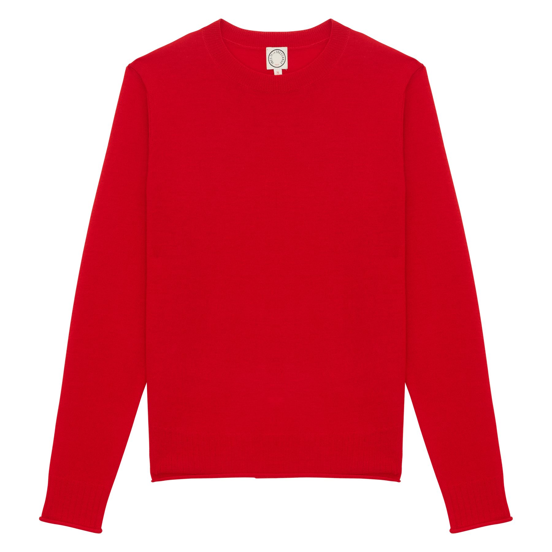 Pull Angelica en coton rouge, INES DE LA FRESSANGE PARIS