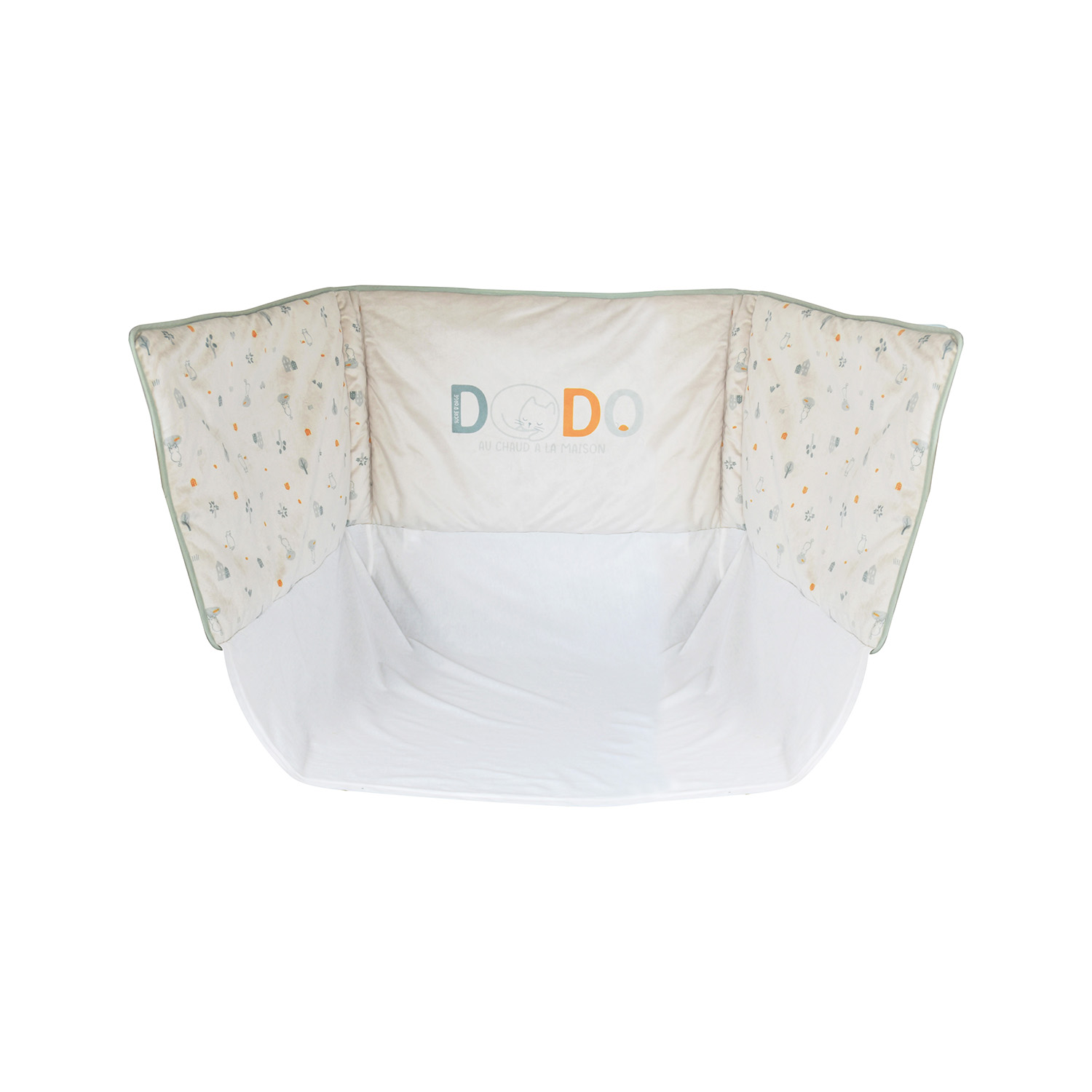 Tour de lit leonien velours doux, SUCRE D'ORGE