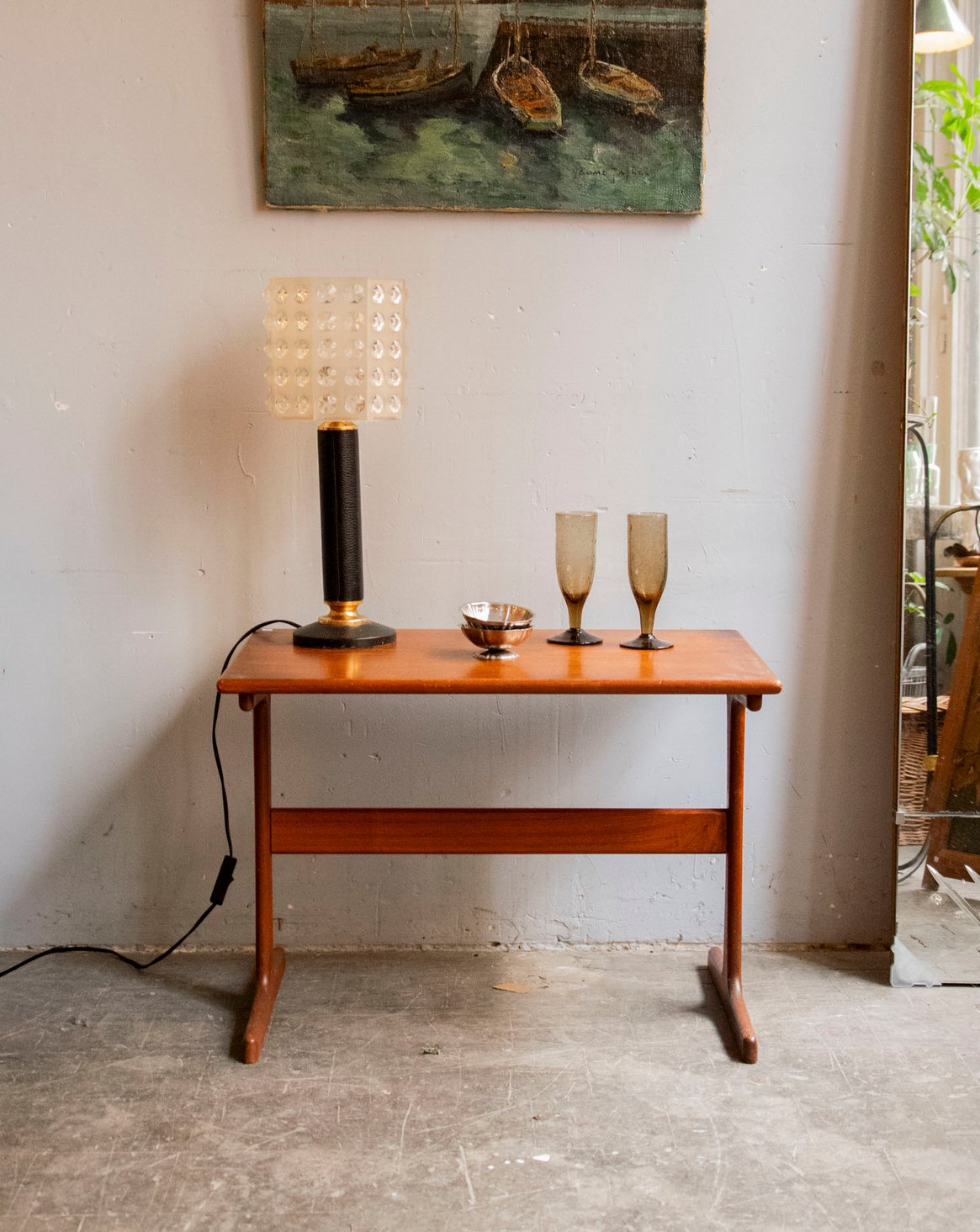 Table basse au style scandinave Donna N°1548 - Bon état, DEBONGOUT