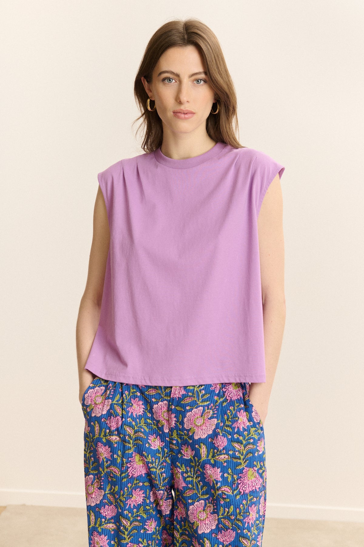 T-shirt sans manches VIVI, GARANCE PARIS 