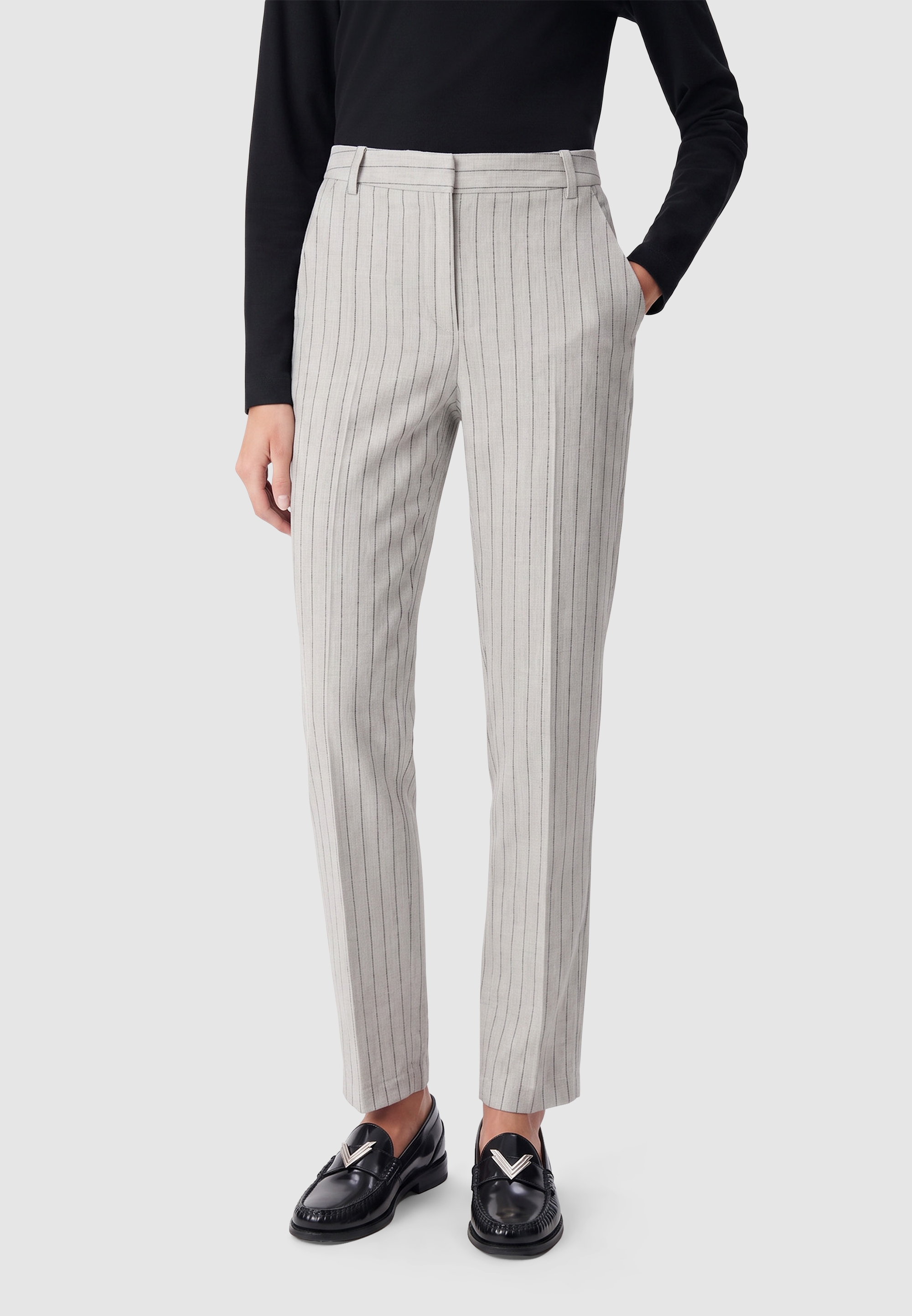 Pantalon de tailleur rayures tennis, IKKS