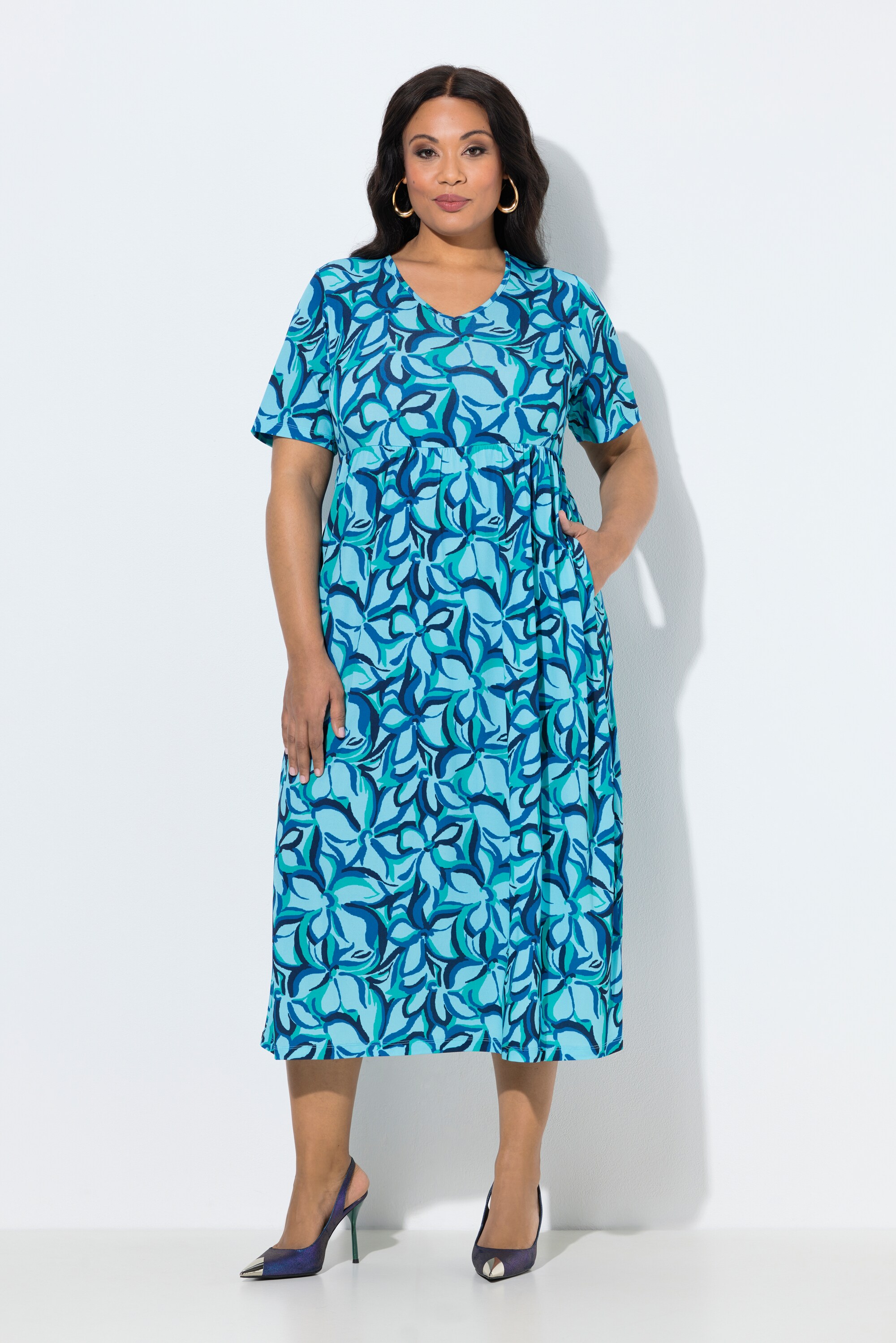 Robe maxi en jersey, ULLA POPKEN