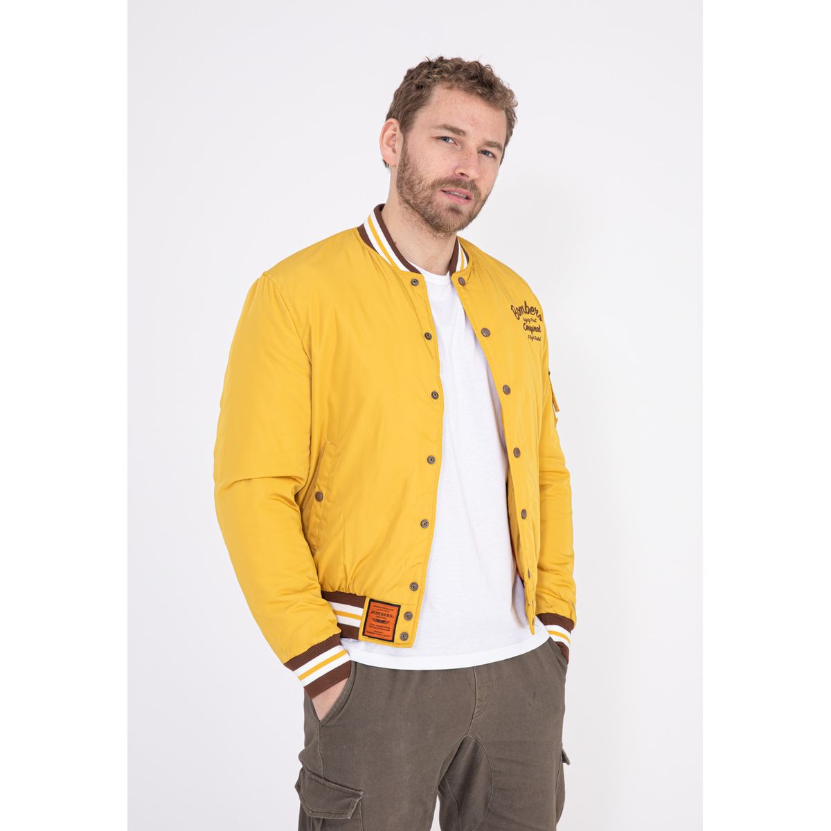 Bombers jaune homme La Redoute