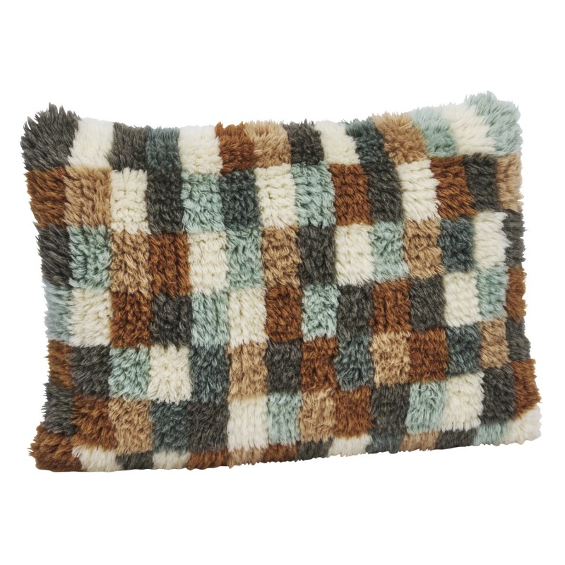 Housse de coussin laine tuftée, MADAM STOLTZ