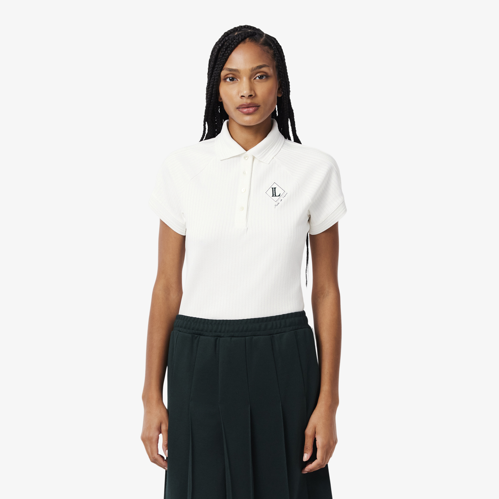 Polo fabriqué en France slim fit, LACOSTE