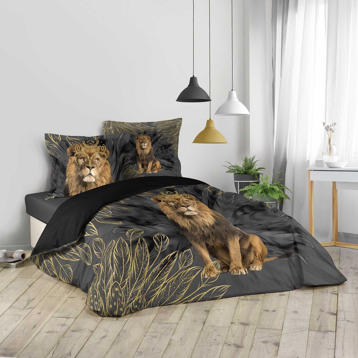 Parure De Lit Lion La Redoute