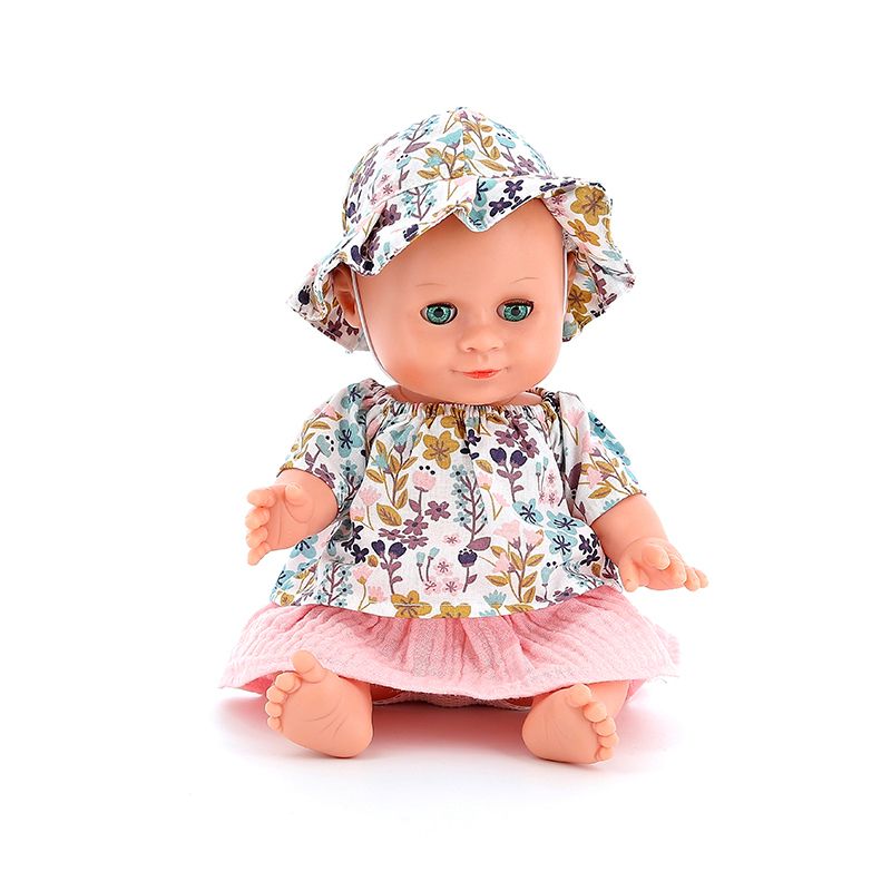 Porte-bébé poupon en gaze de coton Flora - multicolore, Jouet