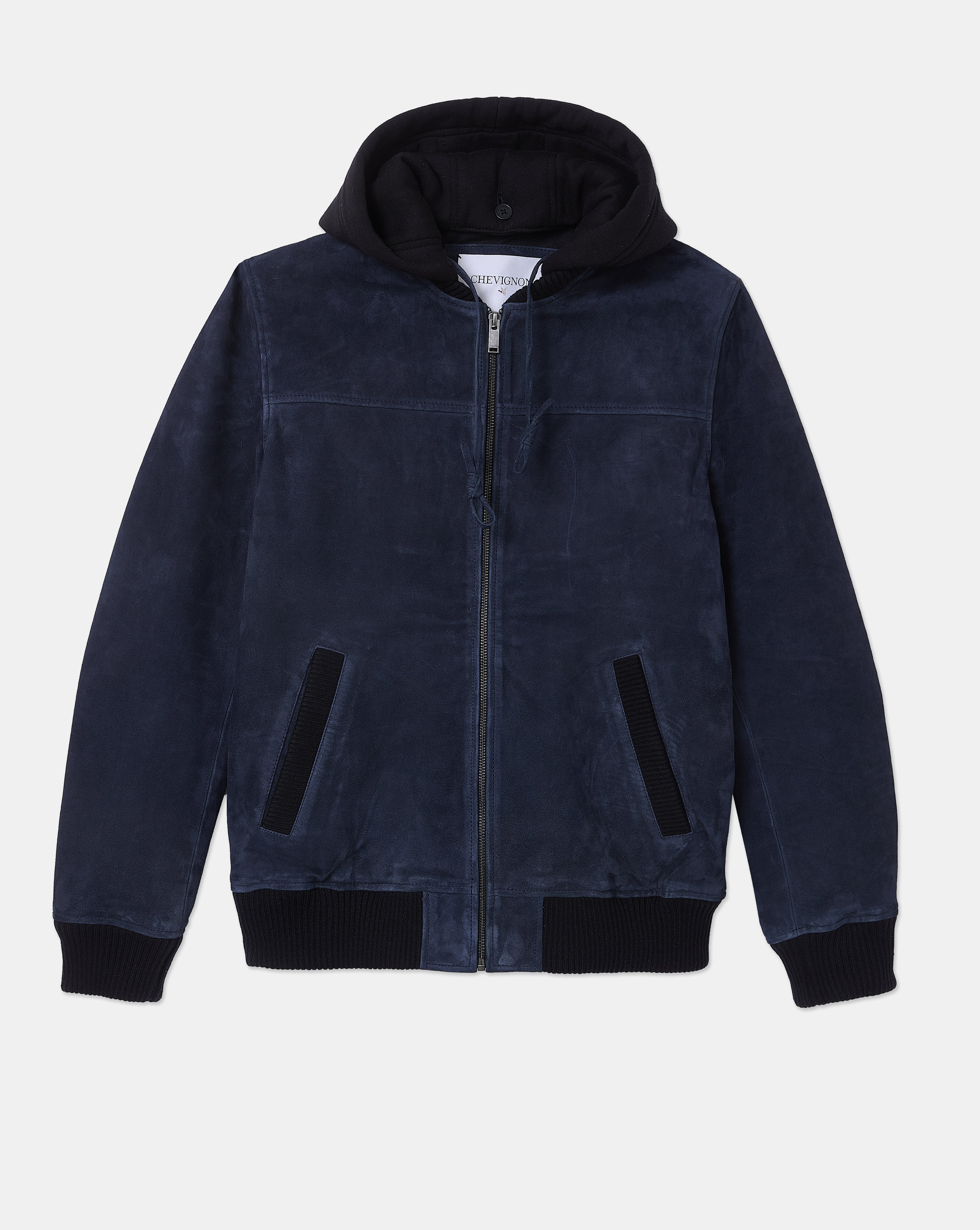 Veste en cuir DJIBRIL SUEDE, CHEVIGNON
