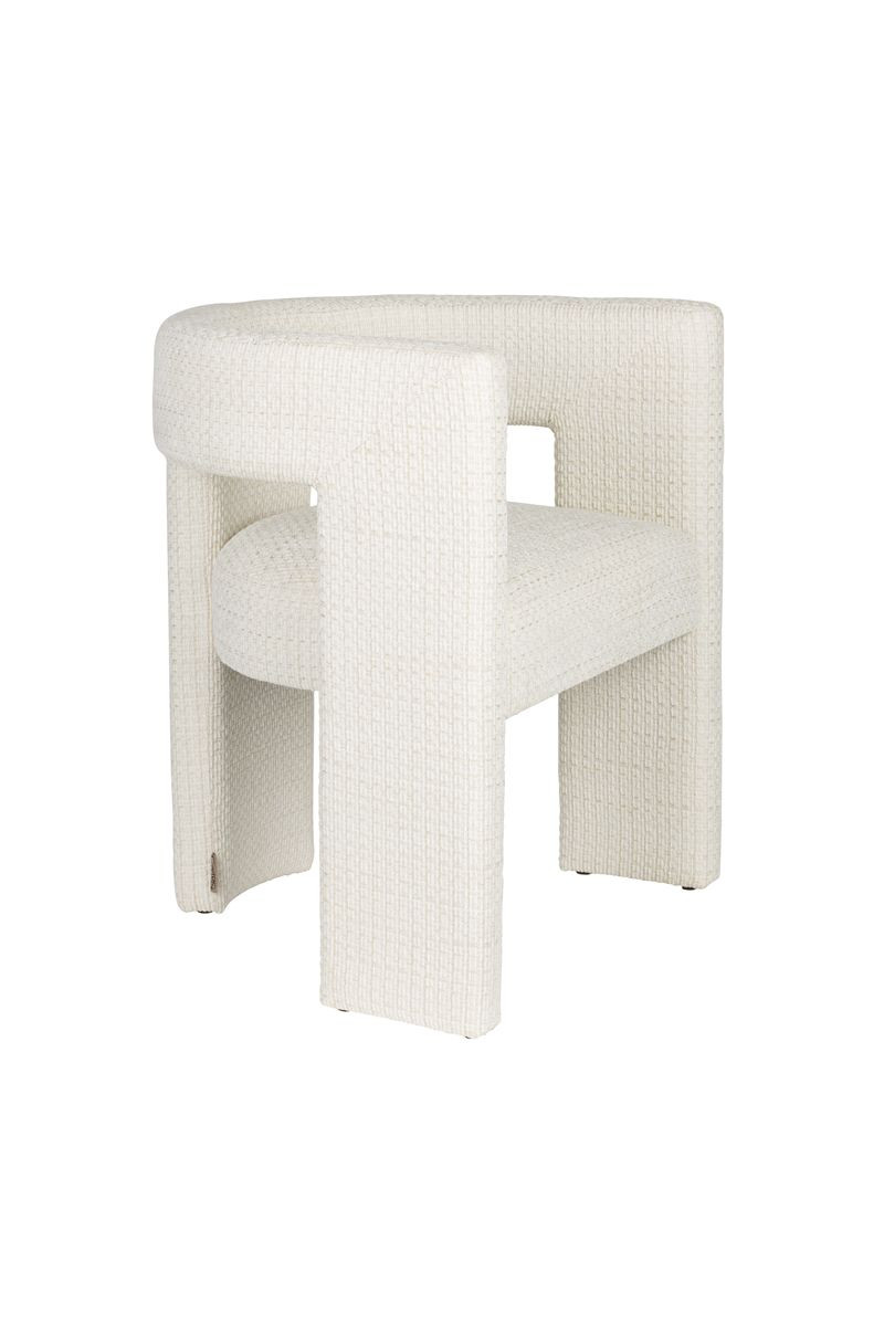 Fauteuil design en tissu, MEDINA, DUTCHBONE