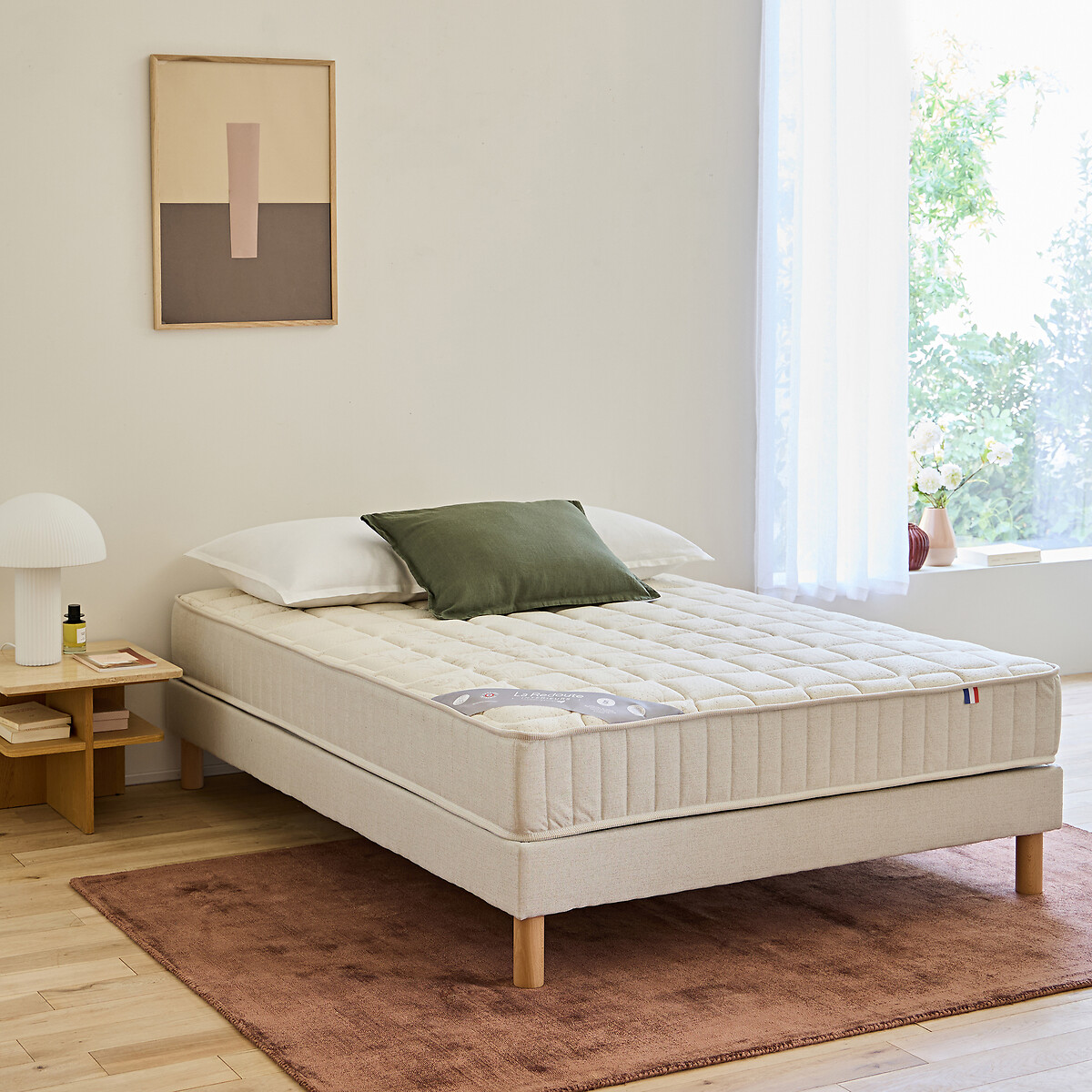 LA REDOUTE INTERIEURS Matras Origine 580 pocketveren, semi-stevig