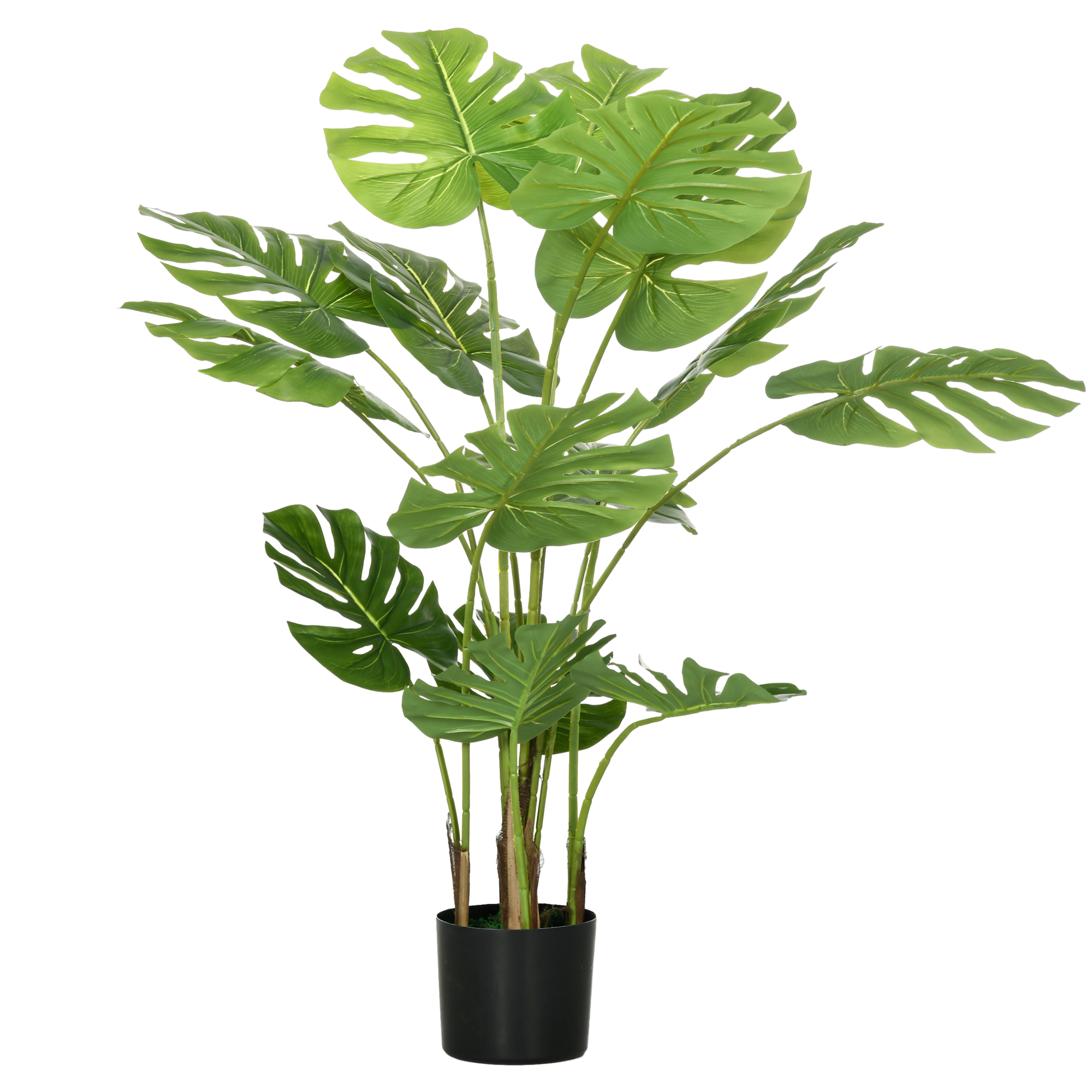 Plantes artificielles Plastique Vert, HOMCOM