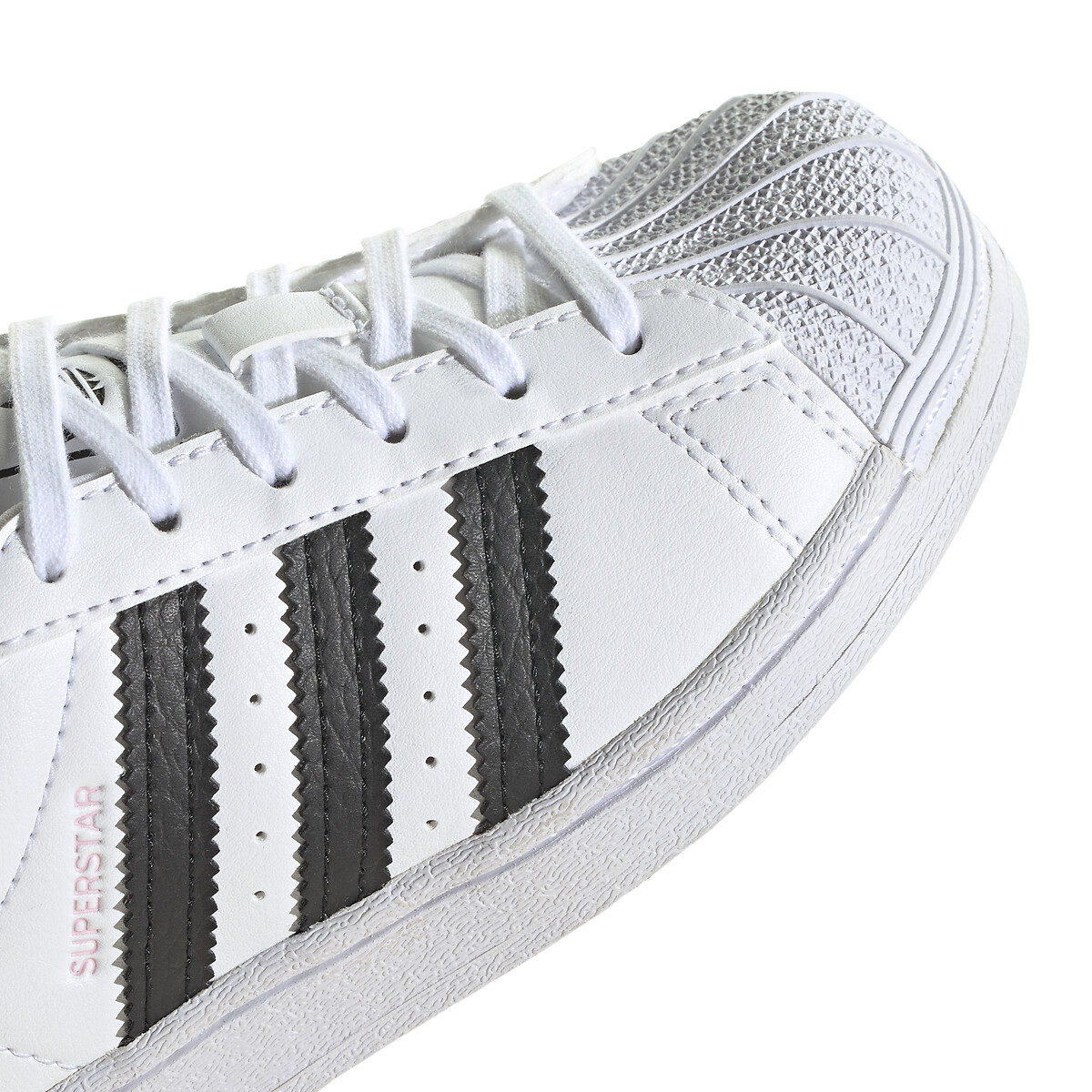 George Bernard natuurlijk kiem Sneakers met veters superstar wit Adidas Originals | La Redoute