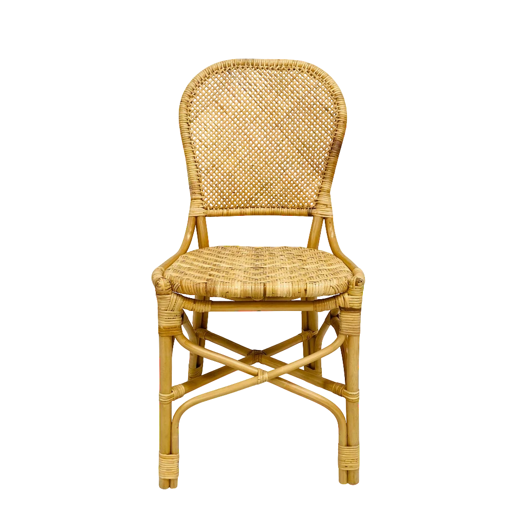 Chaise repas en rotin, ZAGO