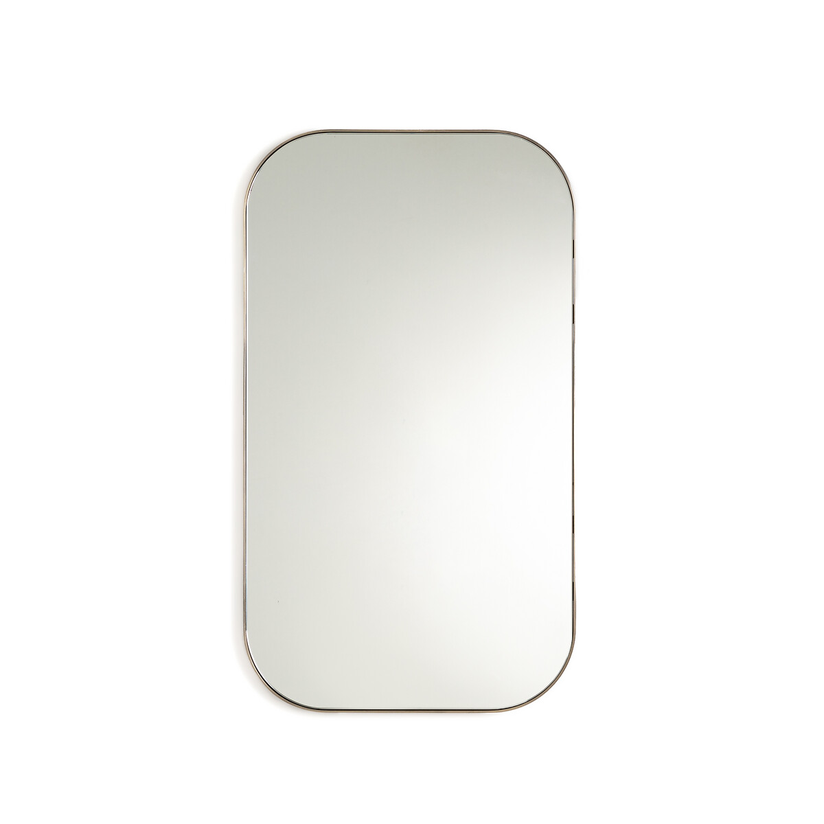 Miroir métal laiton vieilli H70 cm,  Caligone