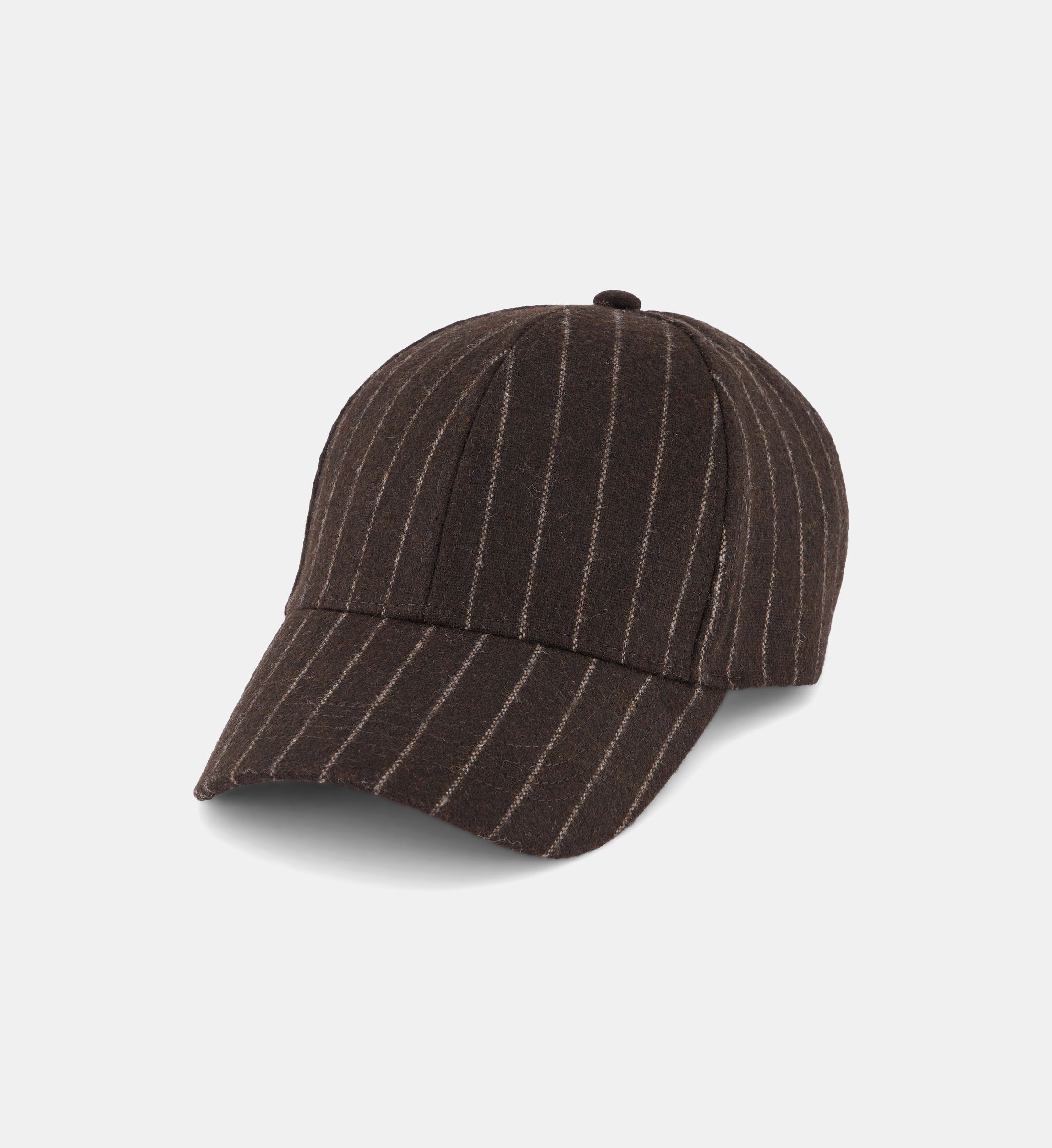 Casquette baseball rayée feutrée, GALERIES LAFAYETTE