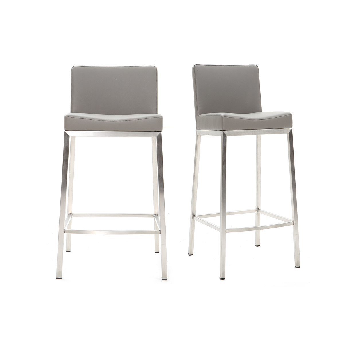 Tabourets de bar design H66 cm (lot de 2) EPSILON, MILIBOO