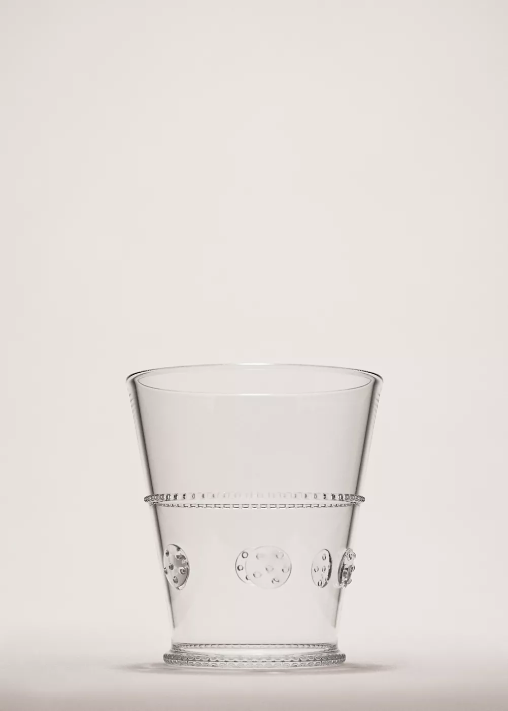 Verre en borosilicate à relief transparent, MANGO HOME