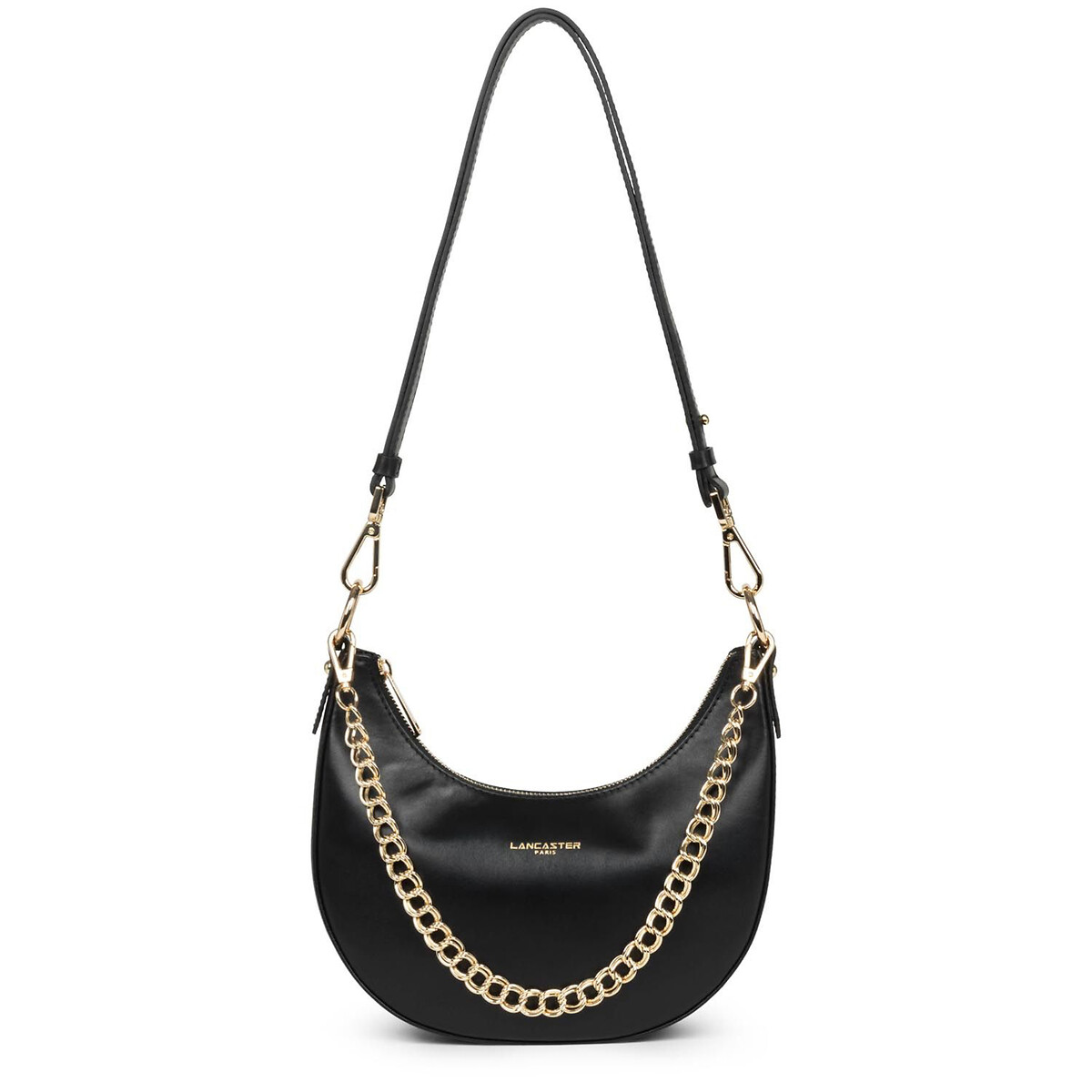 Image of Aimy Leather Shoulder Bag