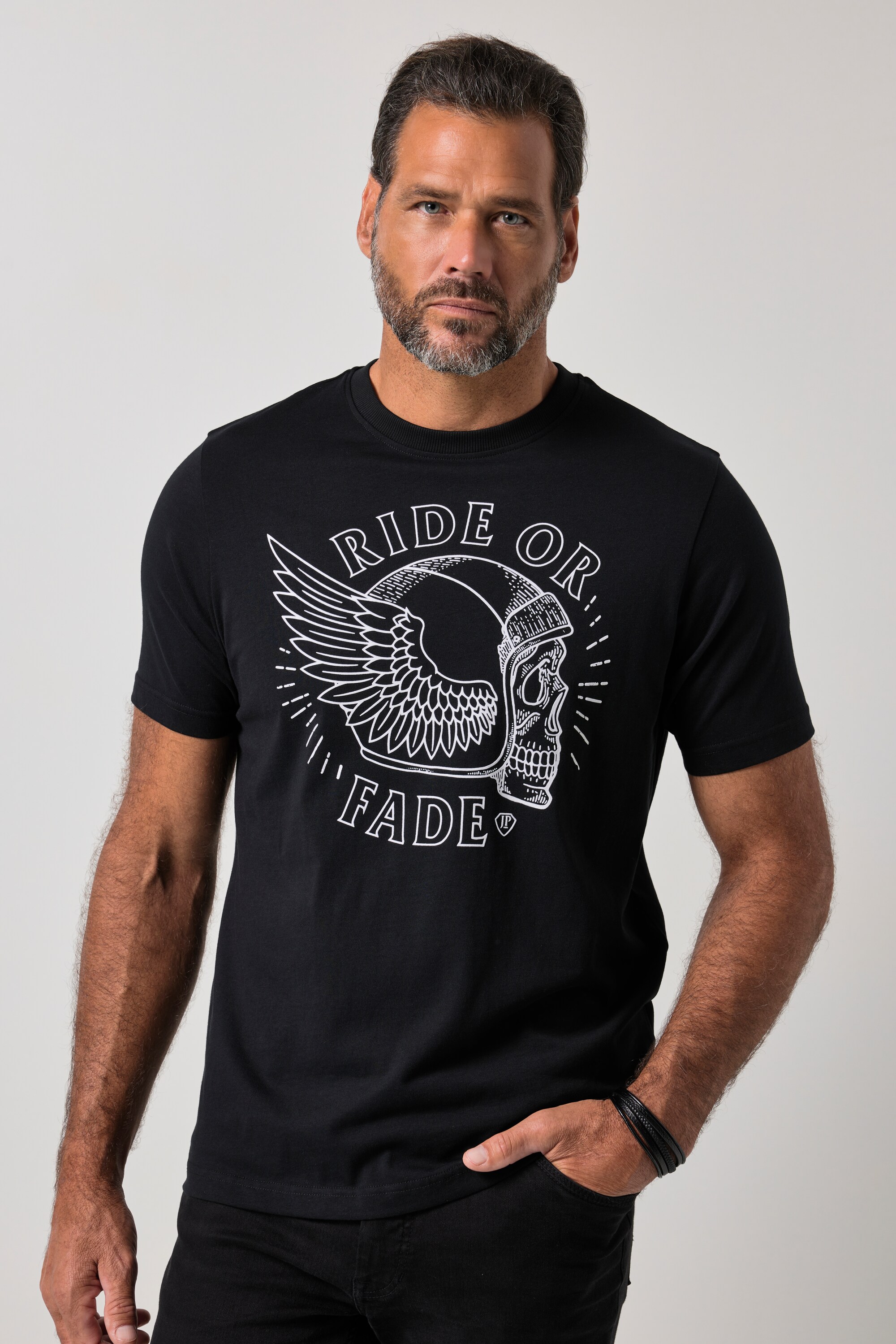 T-shirt à manches courtes et imprimé, JP1880