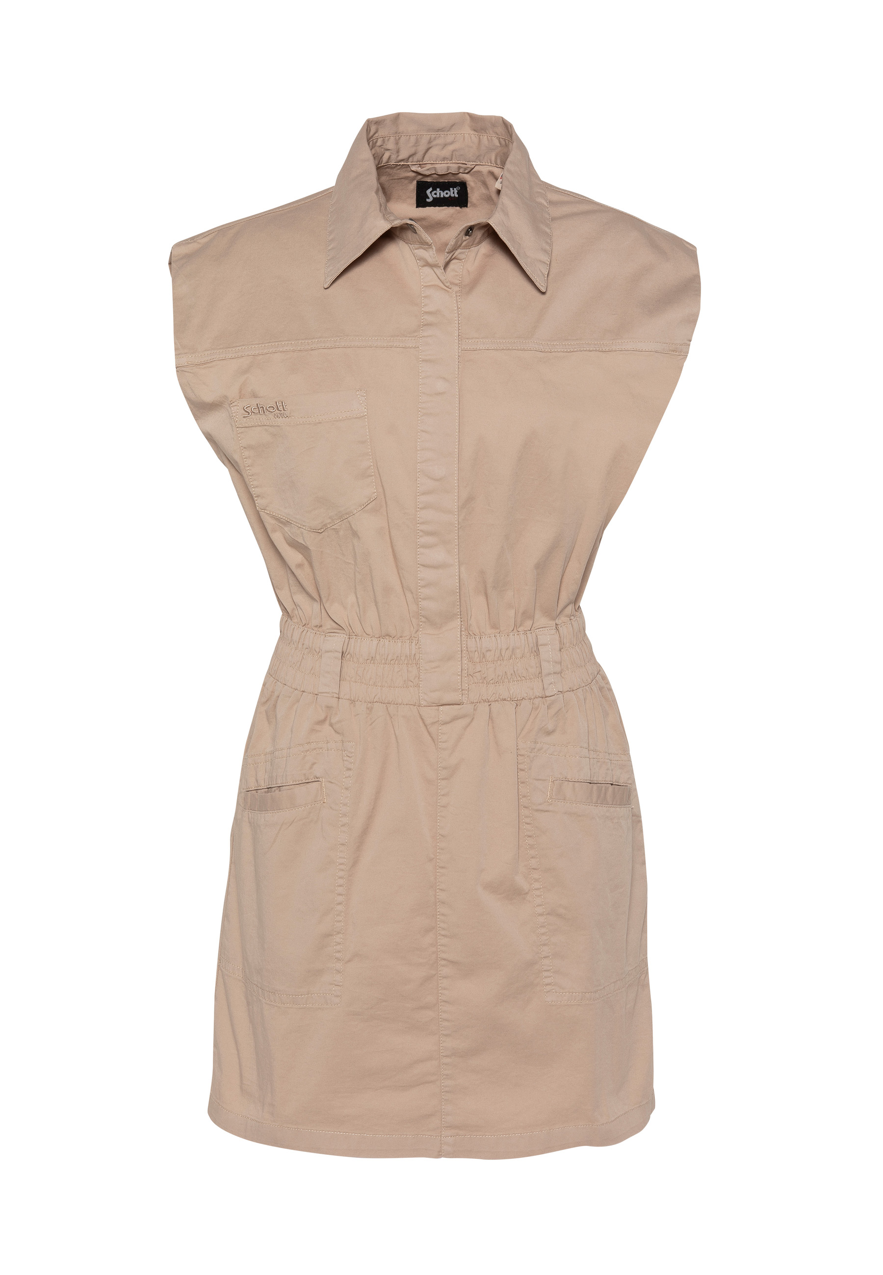 Robe saharienne sans manches, SCHOTT