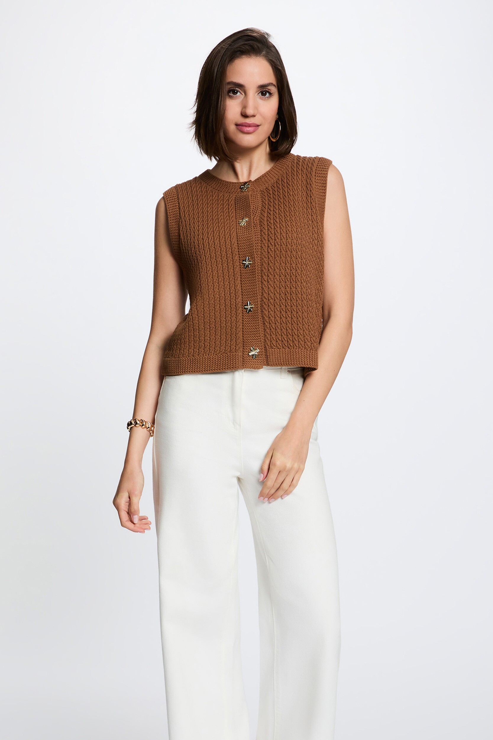 Pull sans manches, MORGAN