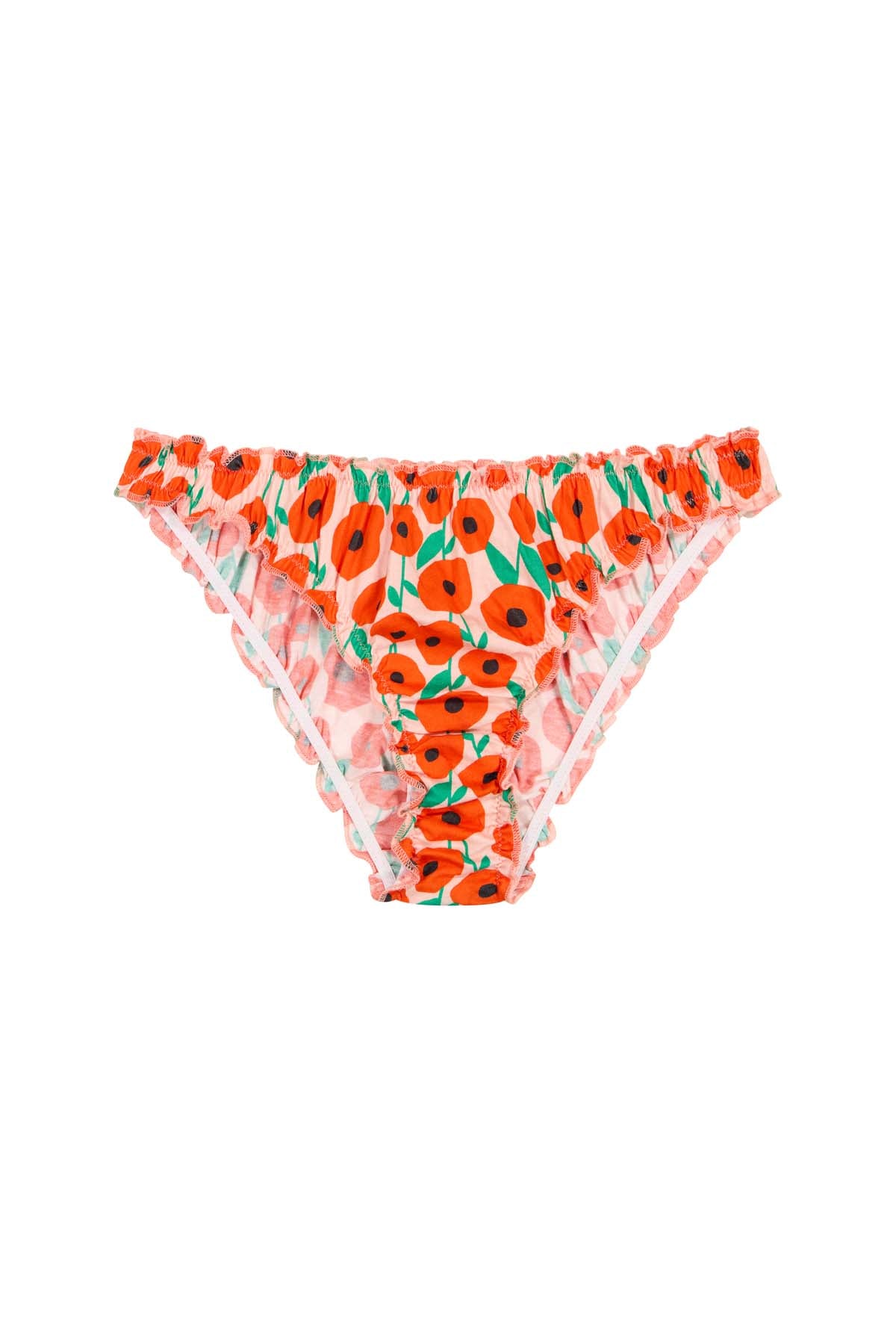 Bloomer coton imprimé coquelicots, WE ARE JOLIES