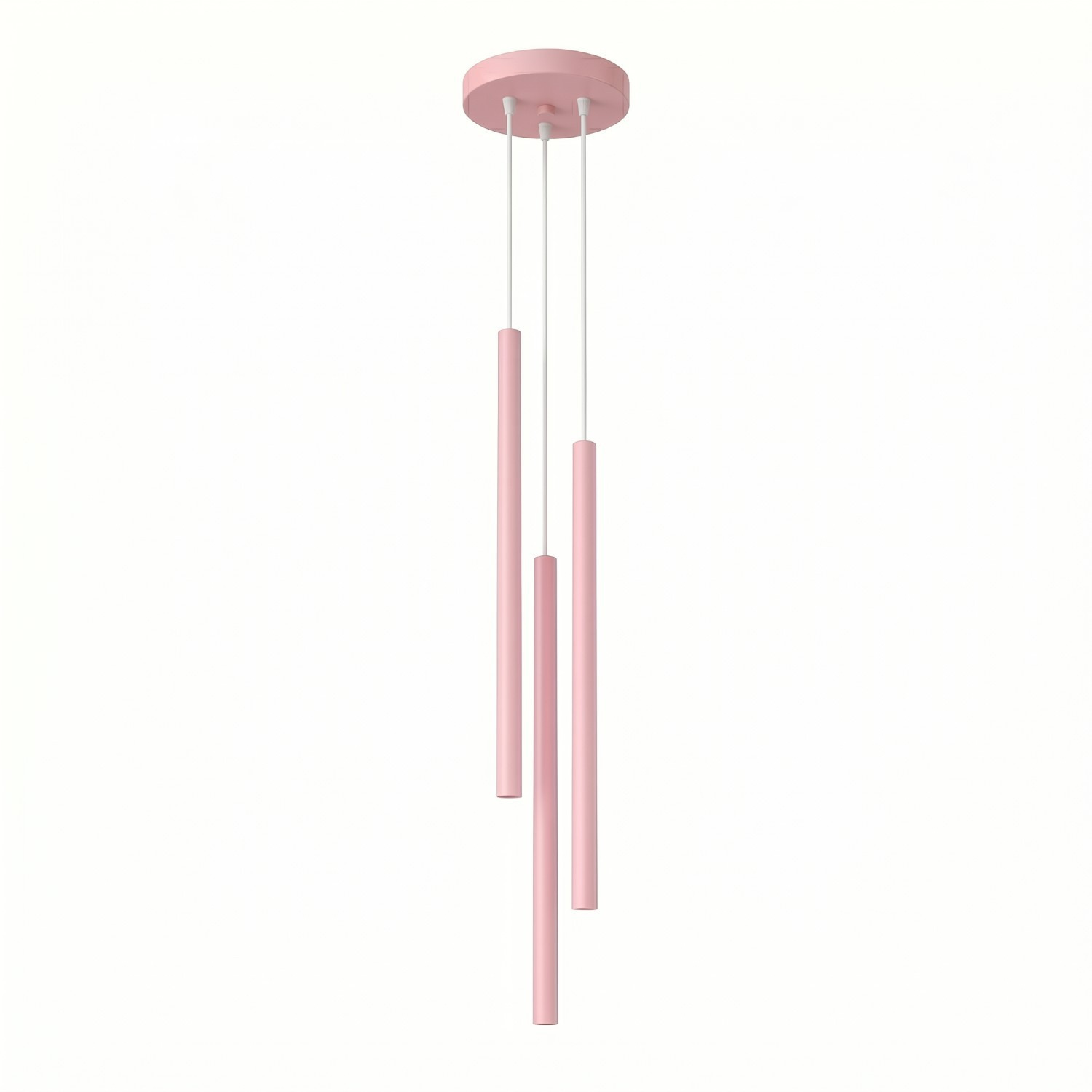 Suspension Acier Rose G9 3 PASTELO, EDEN
