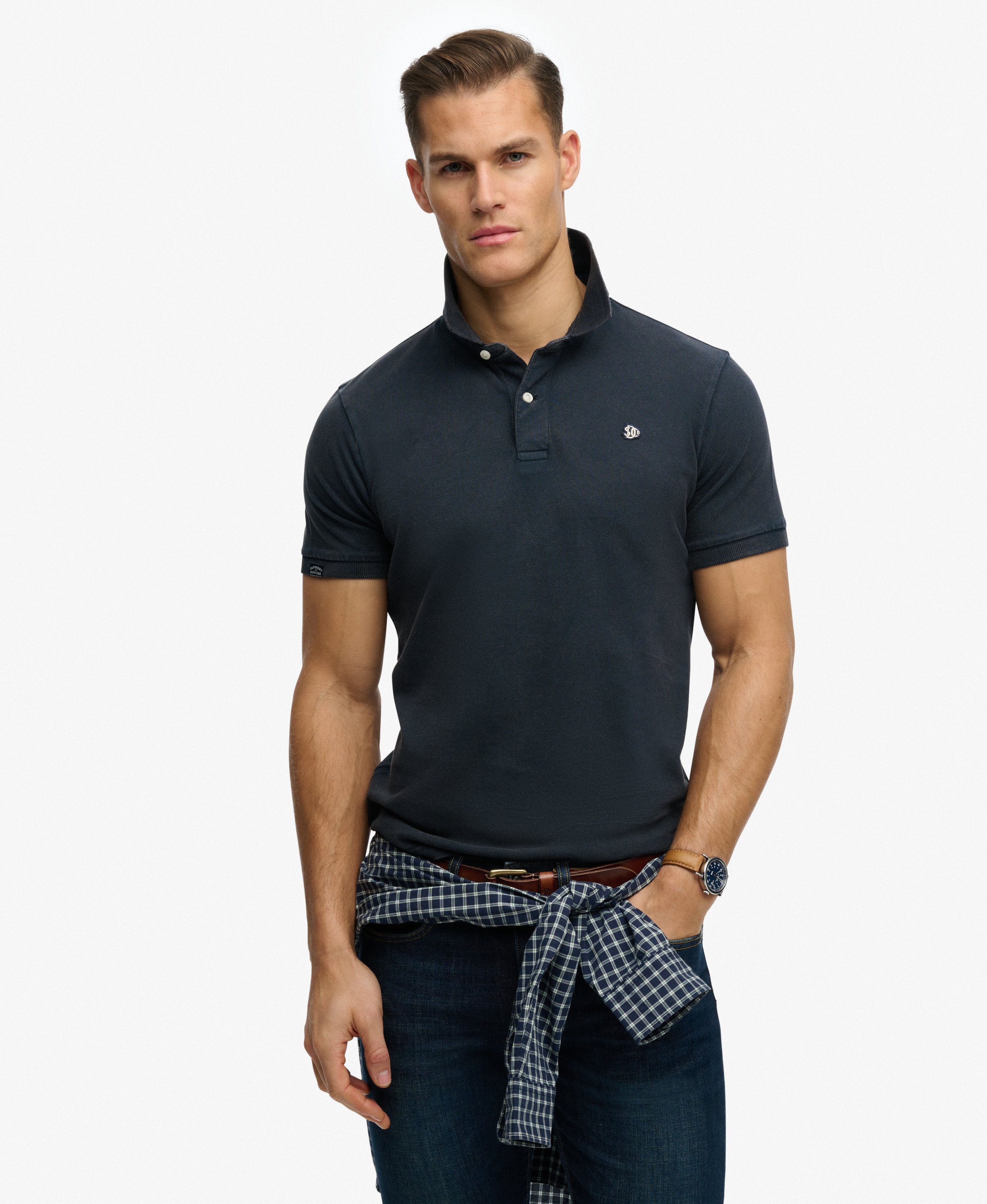 Polo Vintage Destroy, SUPERDRY