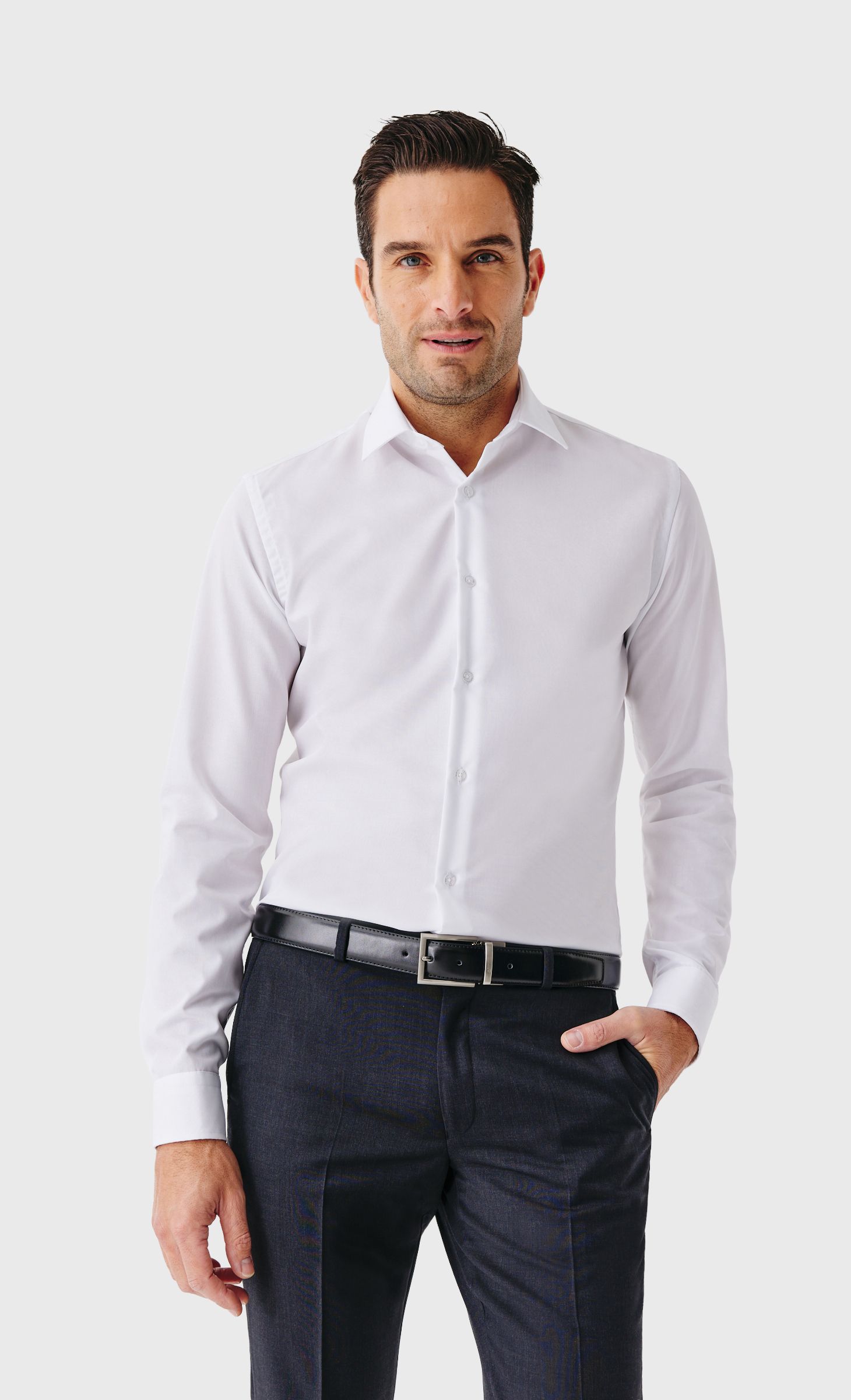 Chemise Slim fit sans repassage, ACROSS