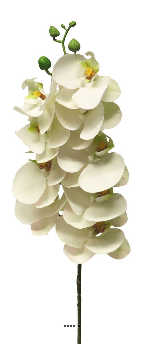 Tige orchidée phalaenopsis faux 9fleurons tou, ARTIFICIELLES