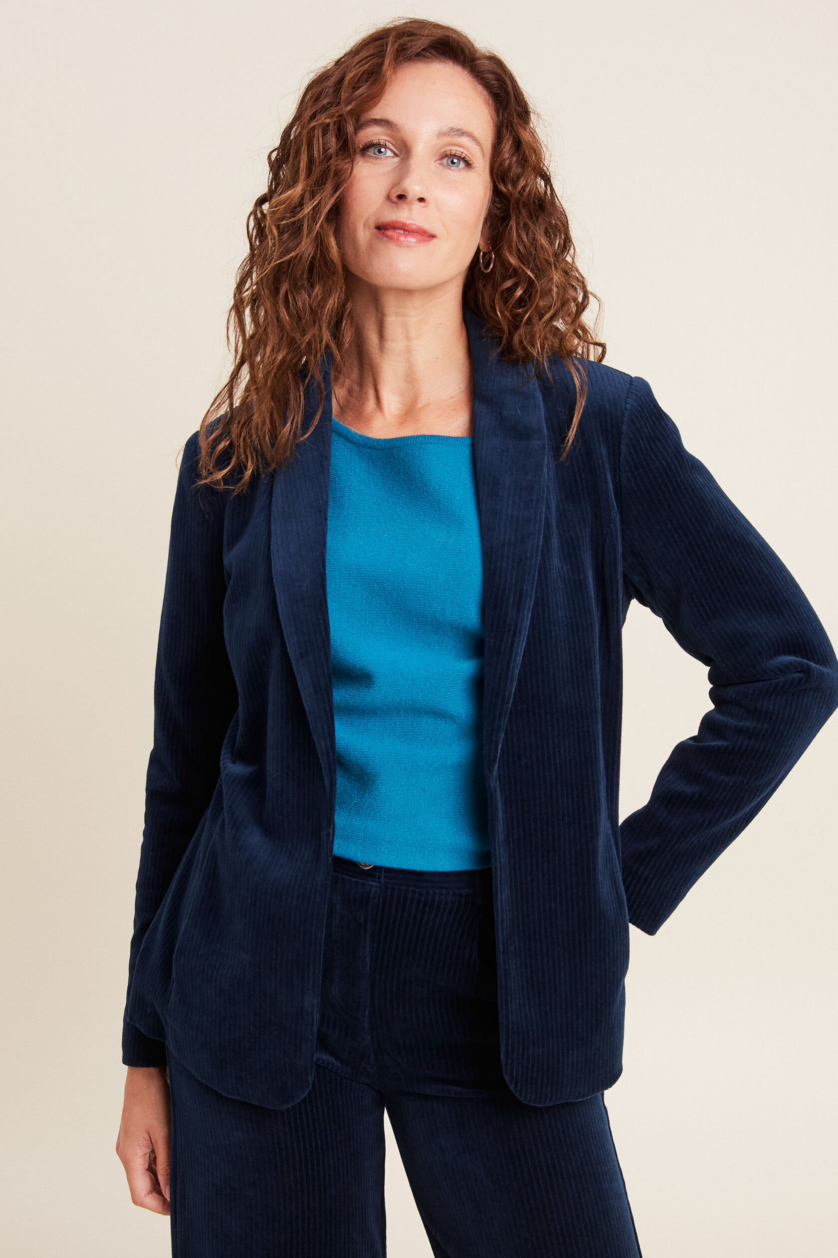 Veste tailleur velours, BREAL