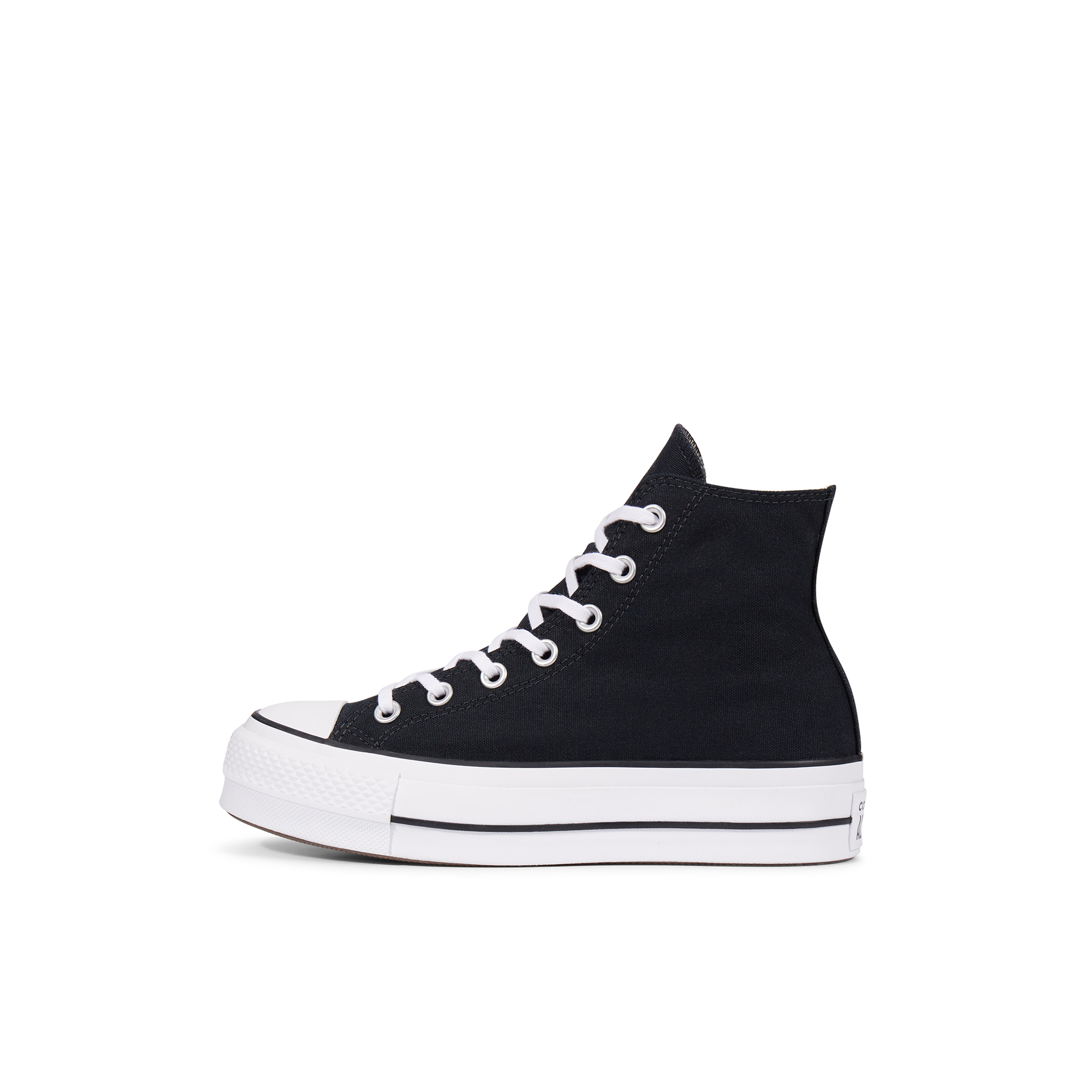 Chuck taylor all star lift canvas high top flatform trainers , black,  Converse | La Redoute
