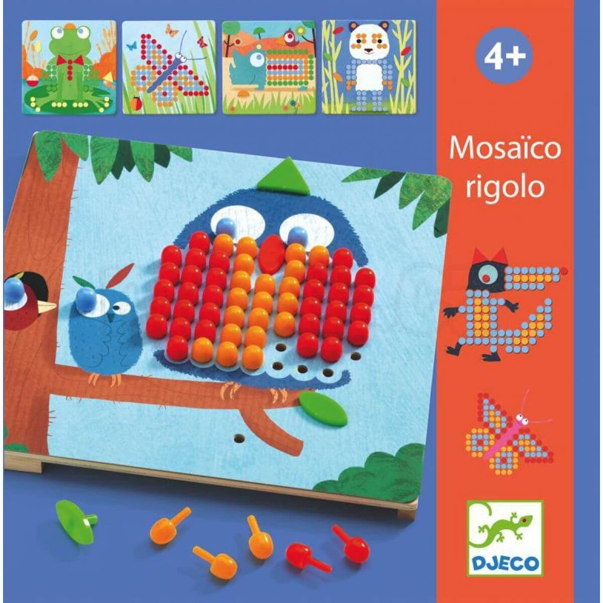 Jeu éducatif Mosaïco rigolo, DJECO