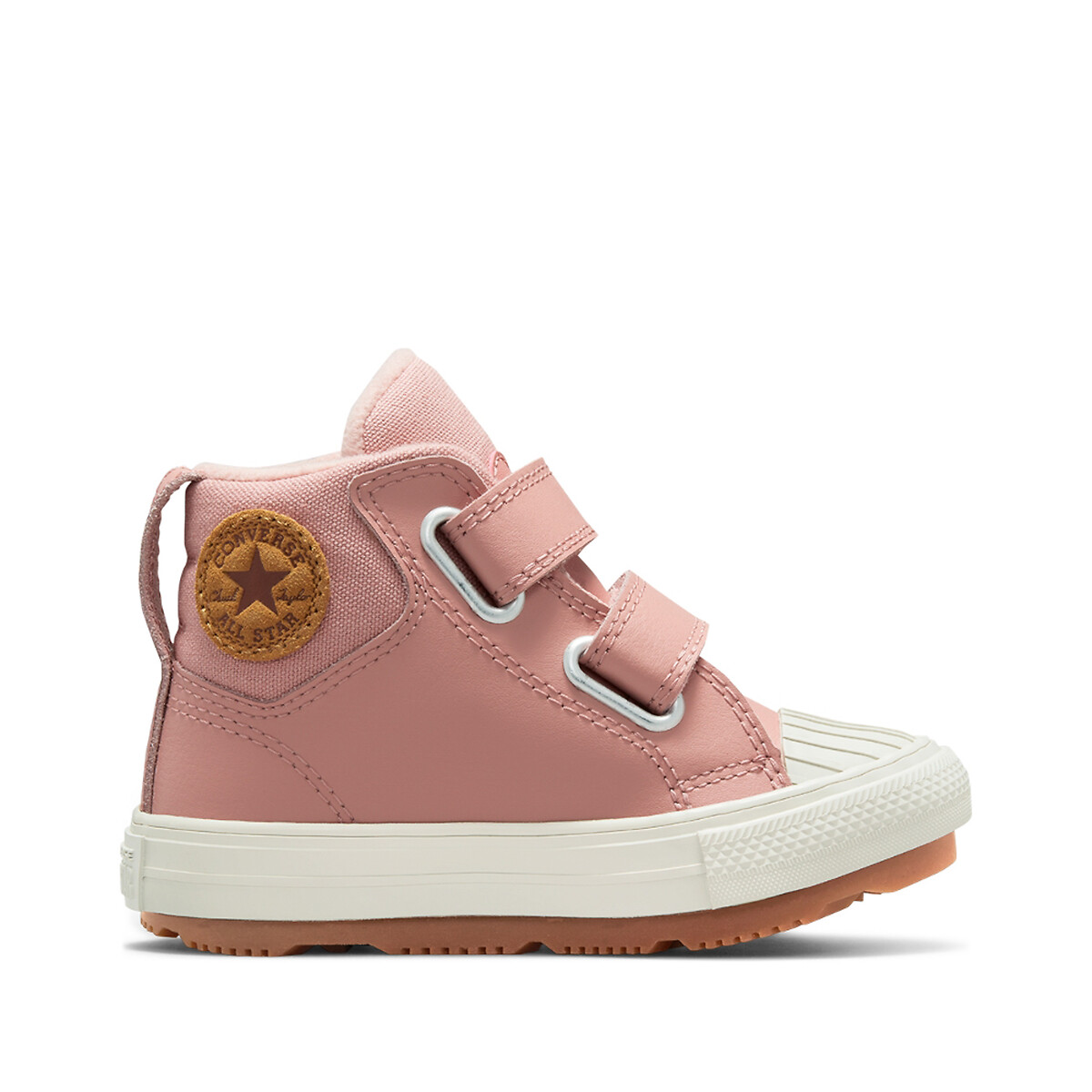 Image of Kids Chuck Taylor Berkshire Boot Seasonal Leather High Top Trainers