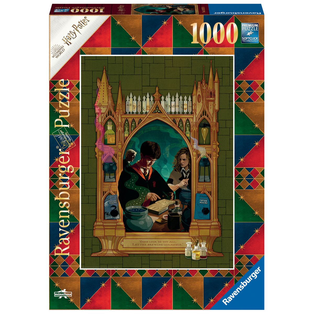 Puzzle 1000 p - Le monde magique d'Harry Potter, Puzzle adulte, Puzzle, Produits