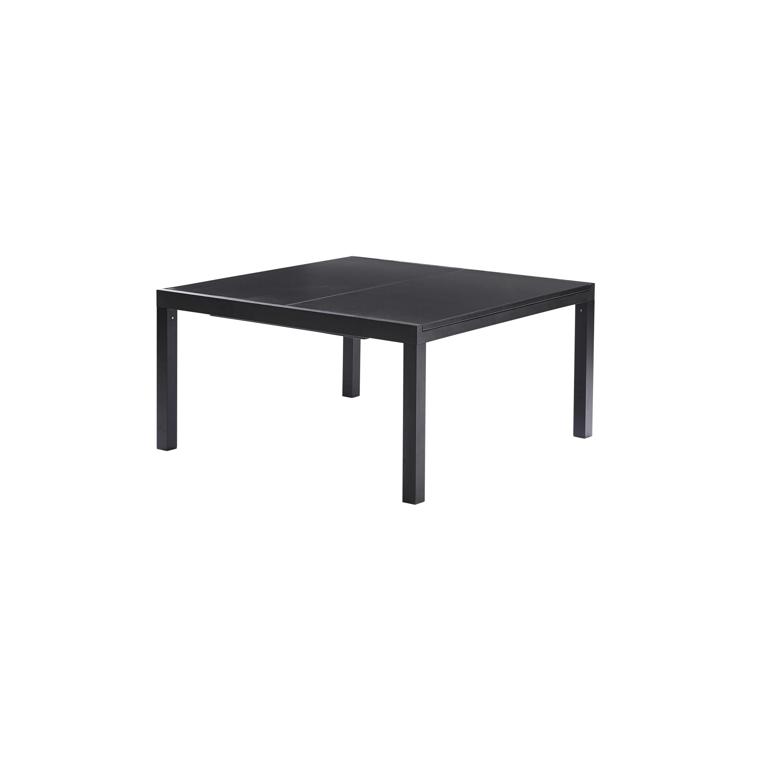 Table en aluminium, verre poli STAR, WILSA GARDEN