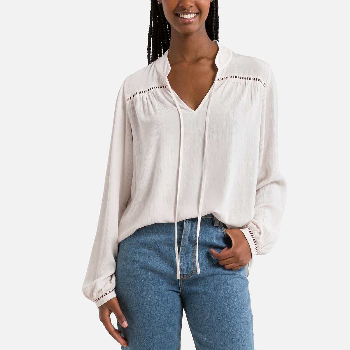 La redoute best sale blouse blanche