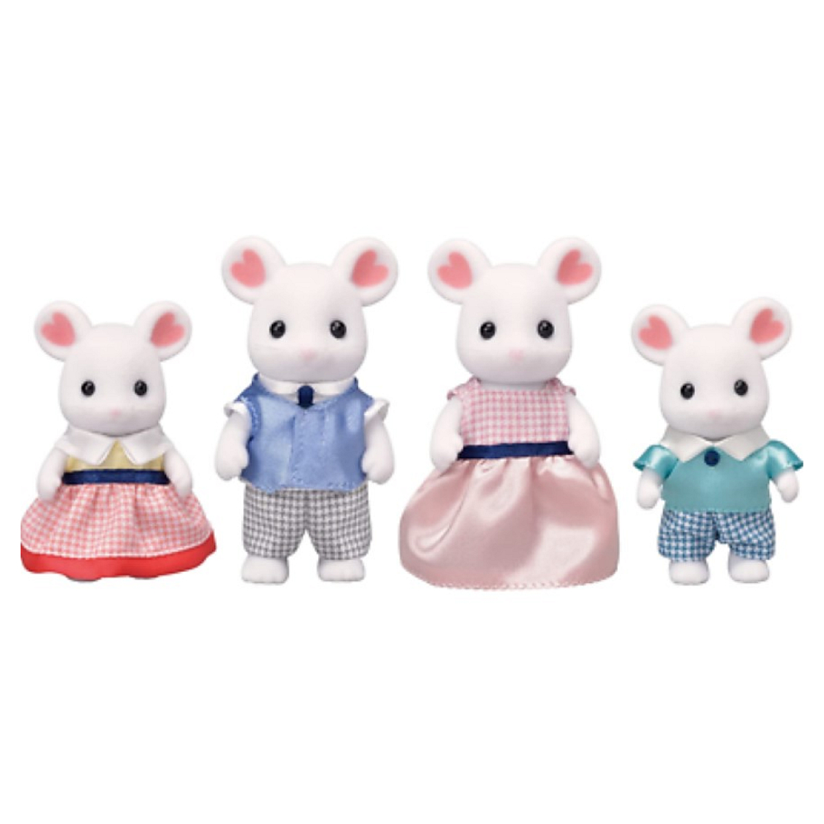 5308 Famille souris marshmallow, SYLVANIAN FAMILIES