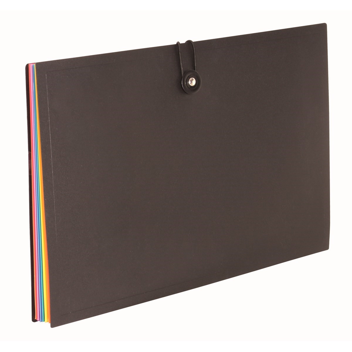 Trieur à Soufflets 'Rainbow Class' Viquel 6 Positions - Avec Porte-bloc Intégré, Pratique Pour Bureau Et Maison