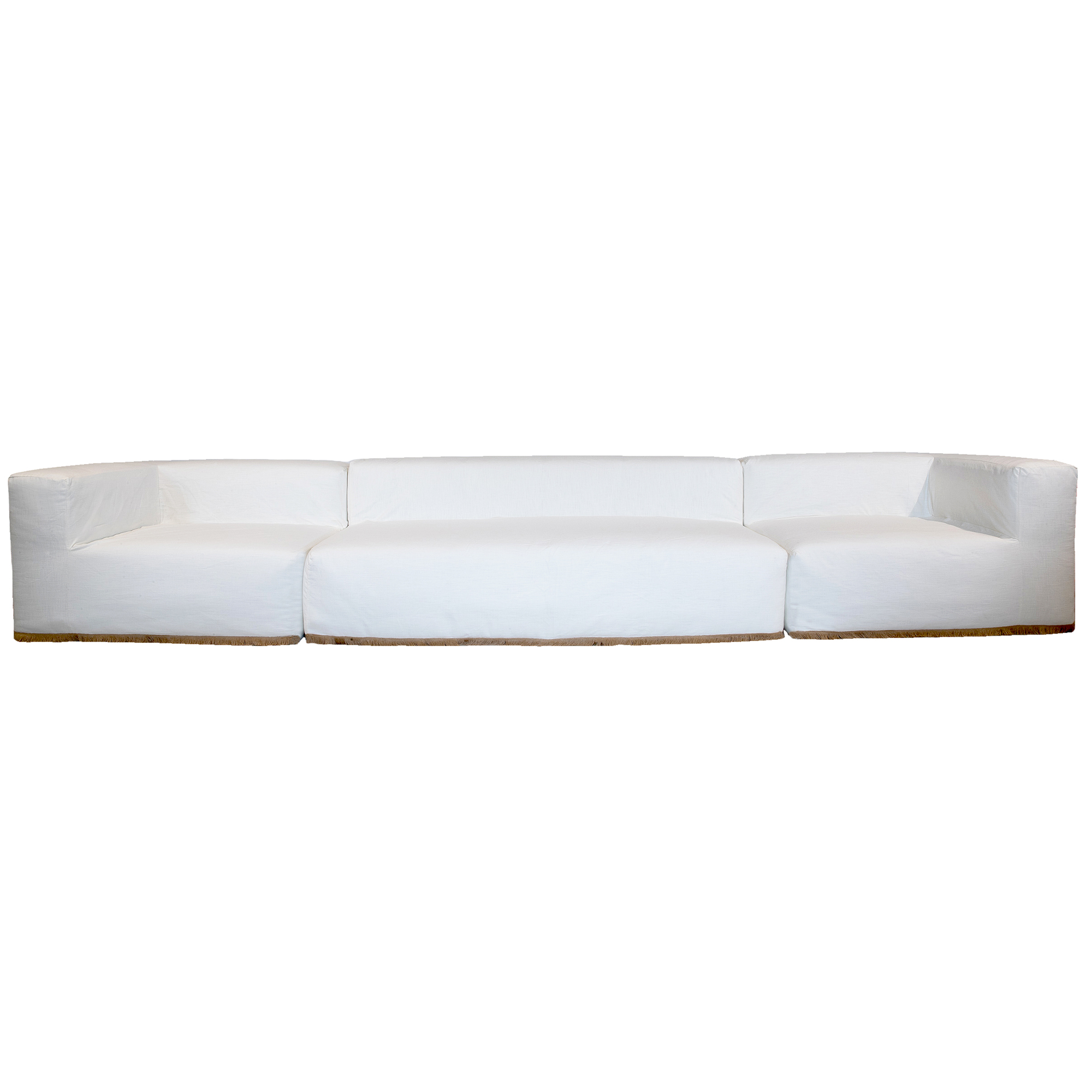 Canapé modulable en coton, déhoussable, MX HOME