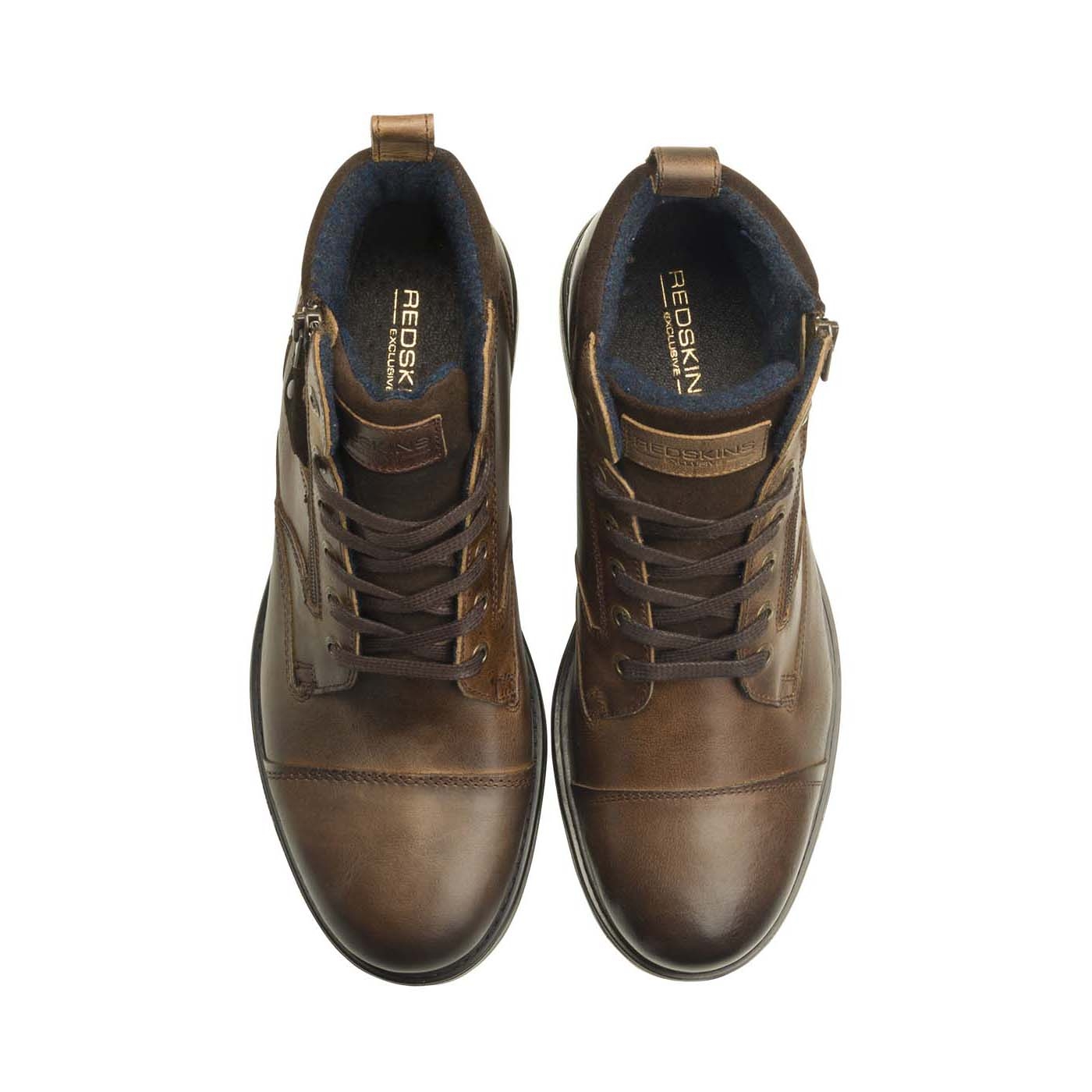 Bottes Nine West Chelsea En Cuir Vieilli Marron - Taille 38 FR - Occasion Très Bon état