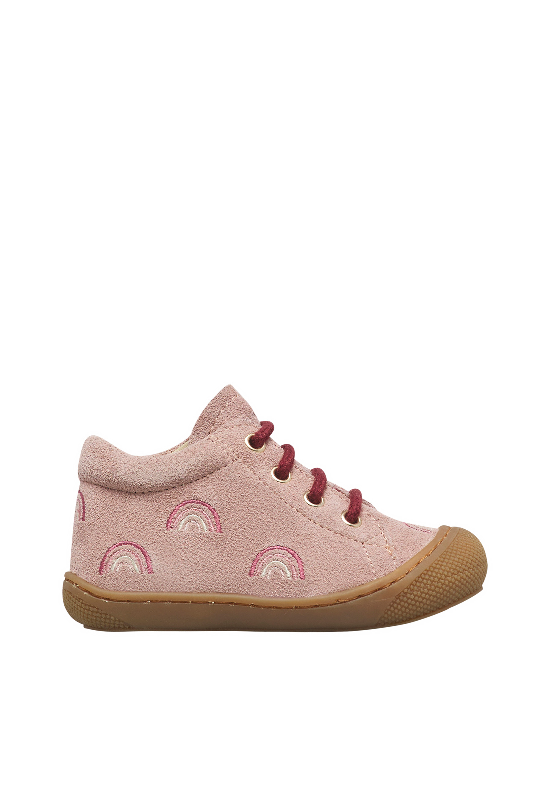 Chaussures premiers pas en suède COCOON EMBR.RAINBOW, NATURINO