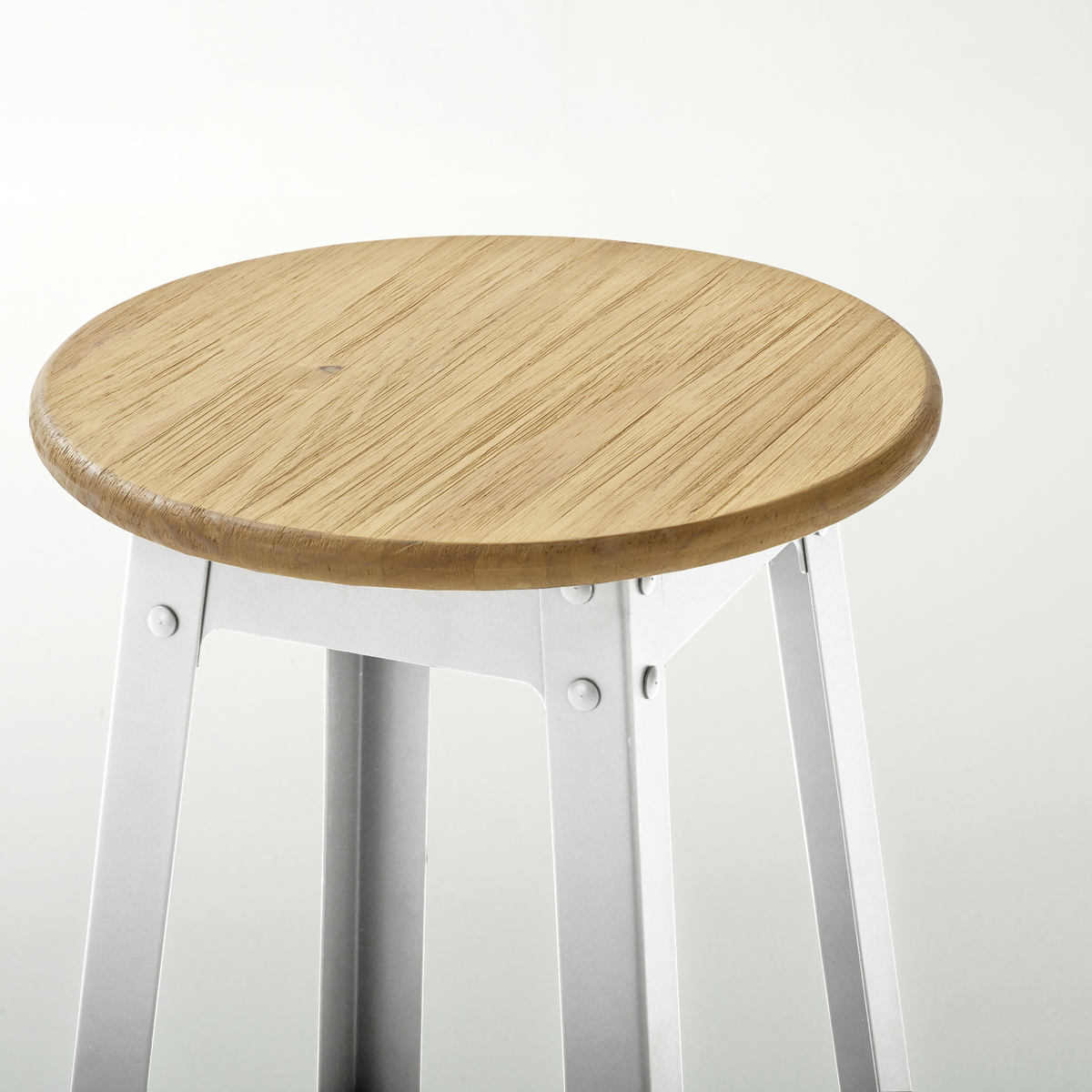 Product photograph of Hiba 75cm High Industrial-style Stool from La Redoute UK.