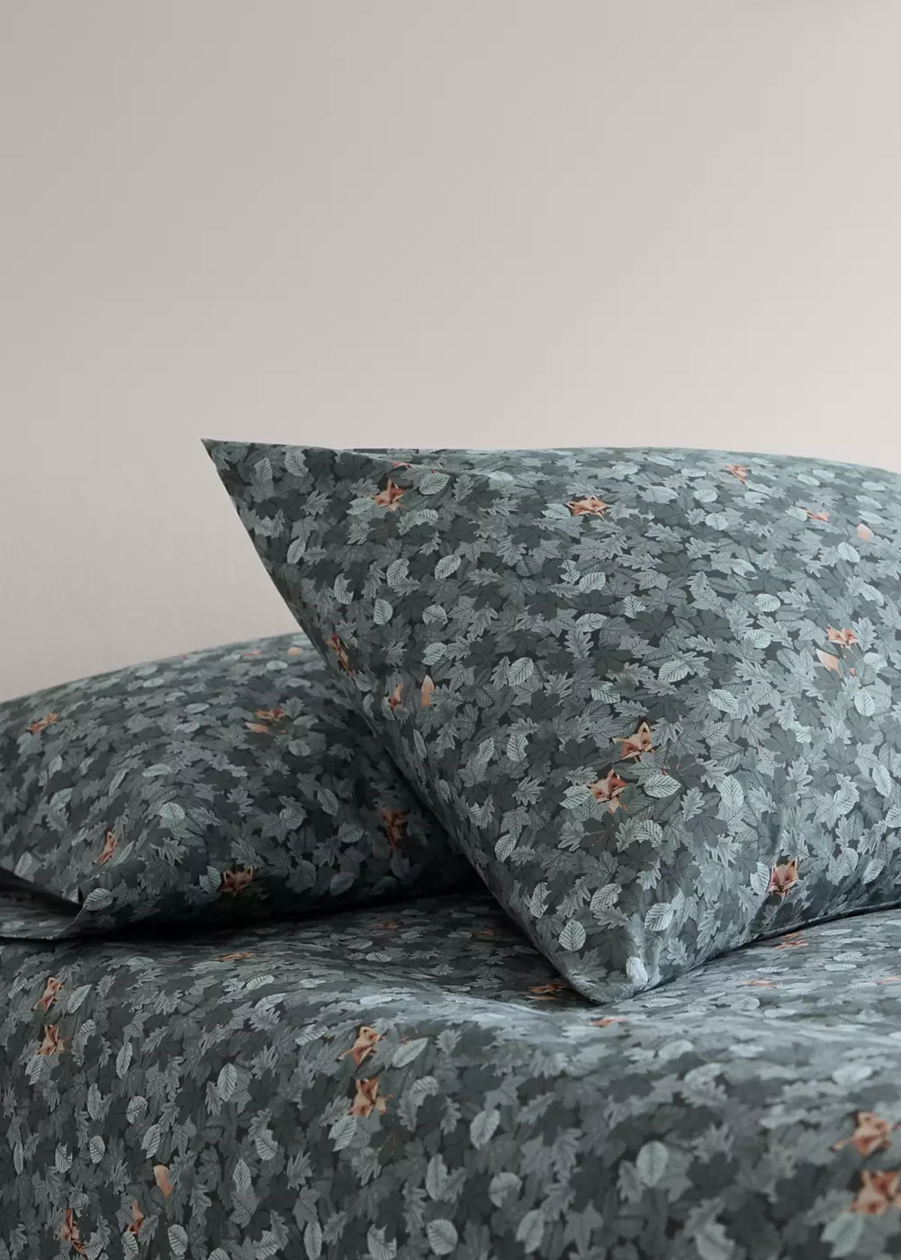 Taie d'oreiller enfant percale de coton imprimé 45x110 cm, MANGO HOME