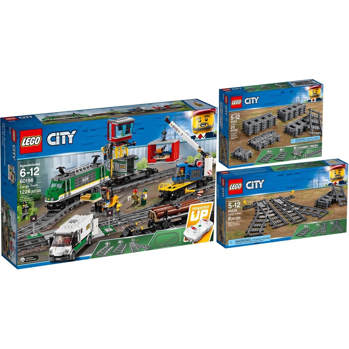 Lego – city – 60198+60205+60238 Lego