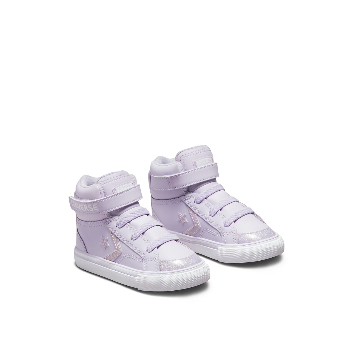 Purple high top top converse for toddlers