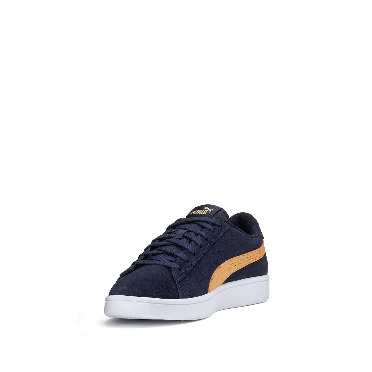Smash v2 suede trainers navy blue Puma La Redoute