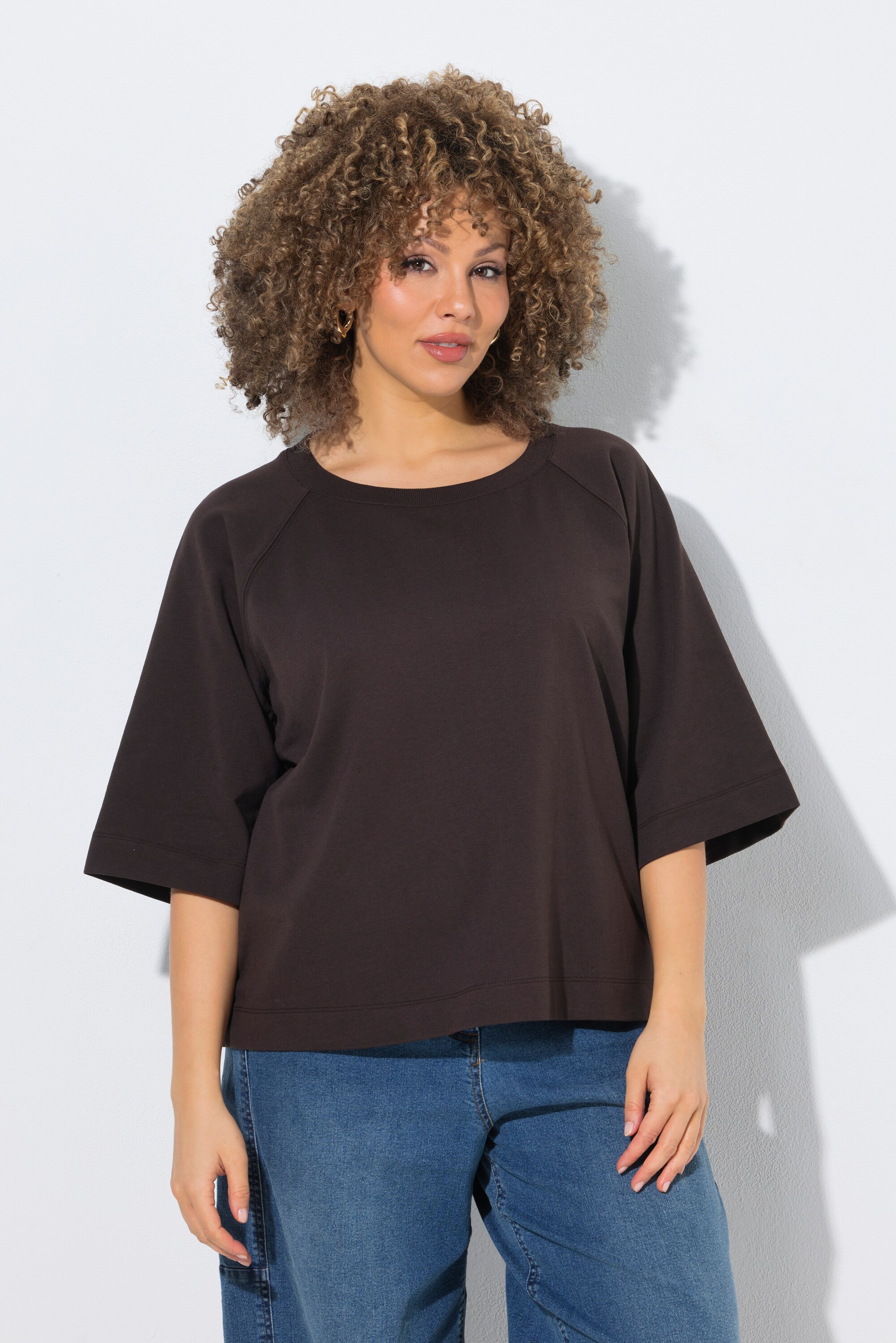 Sweat-shirt coupe Boxy Fit, ULLA POPKEN